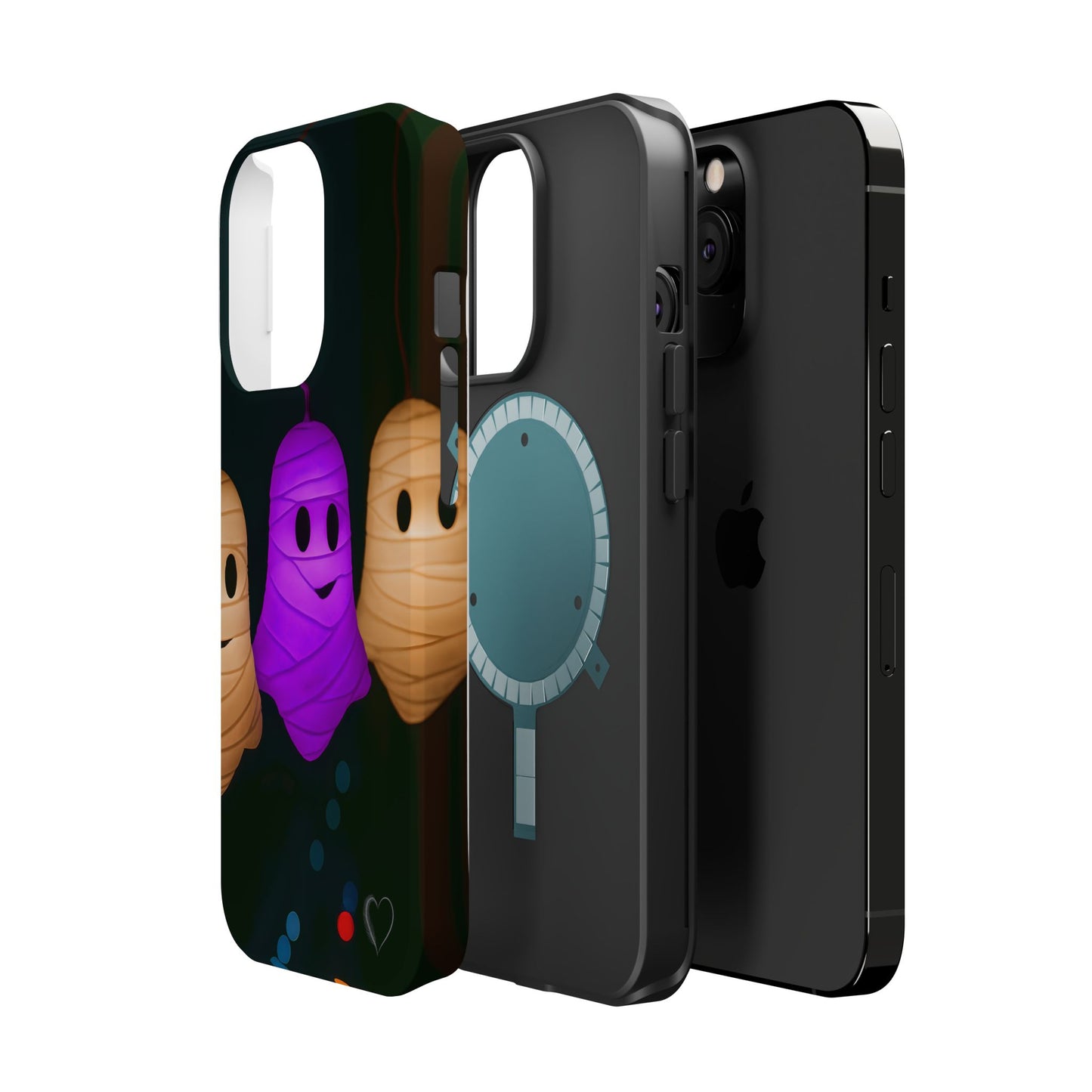 Mummy Lights & Midnight Frights MagSafe iPhone Case - Cute Halloween iPhone Protection
