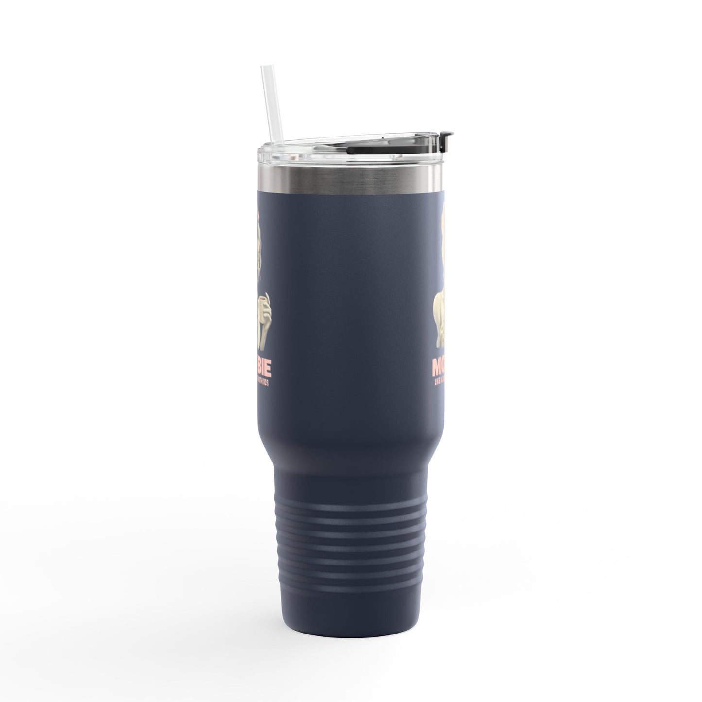 40oz Mombie Tumbler | Zombie Mom Cup | Coffee Survival Mug