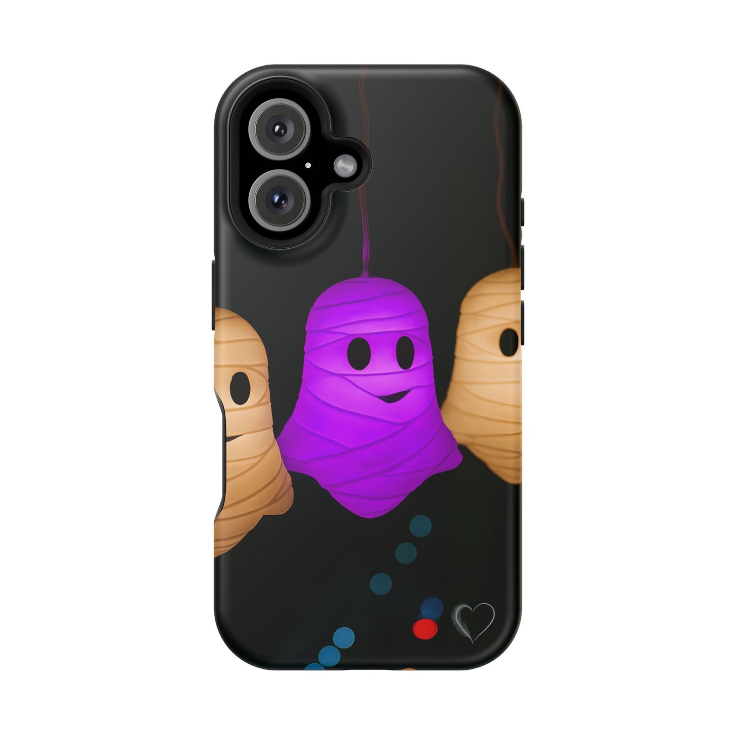 Mummy Lights & Midnight Frights MagSafe iPhone Case - Cute Halloween iPhone Protection