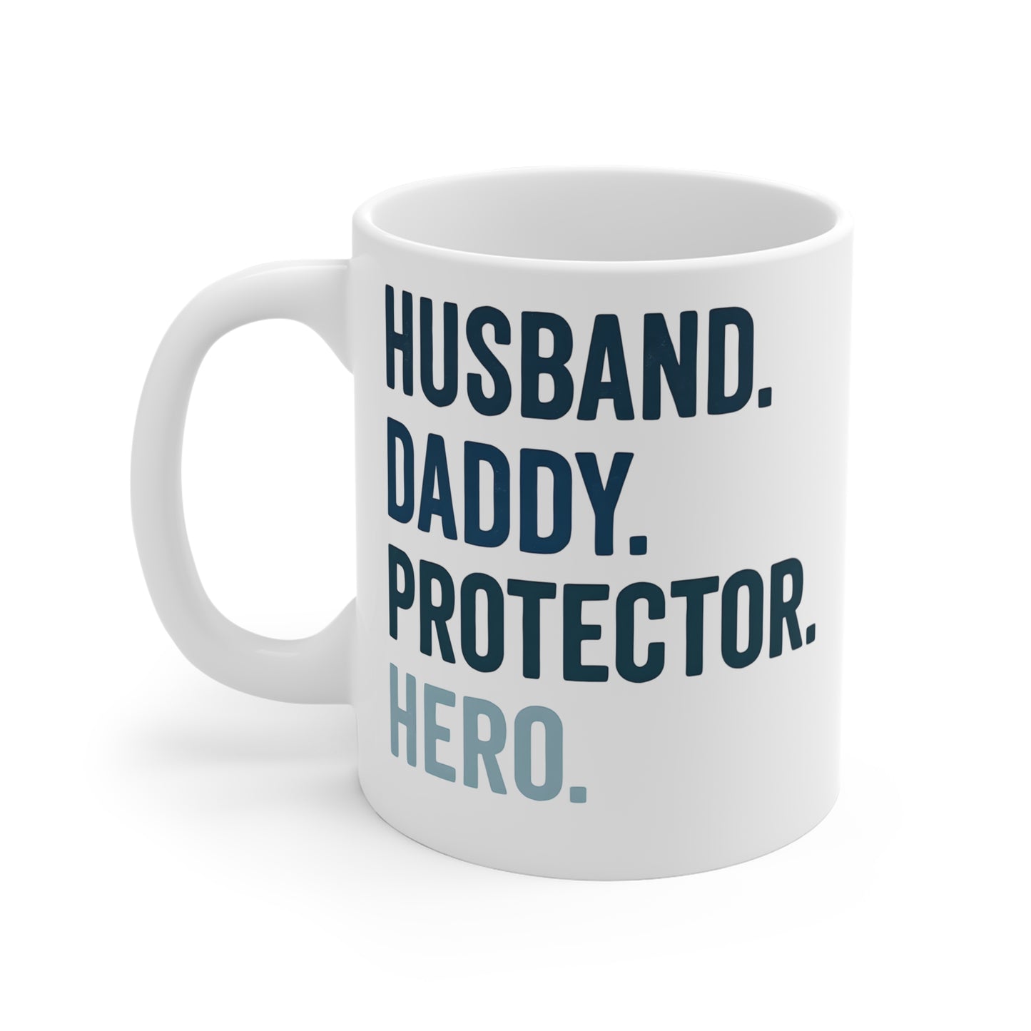 Husband Daddy Protector Hero Mug – Father’s Day Gift for Him