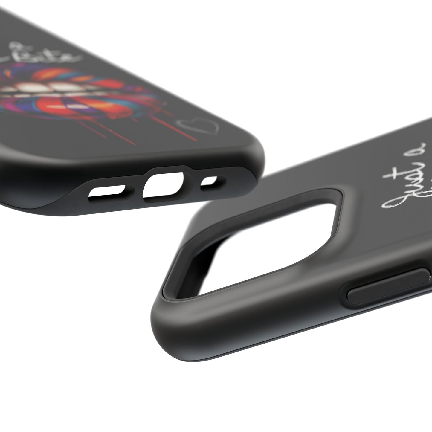 Just a Little Bite MagSafe iPhone Case - Edgy Halloween Vampire iPhone Protection