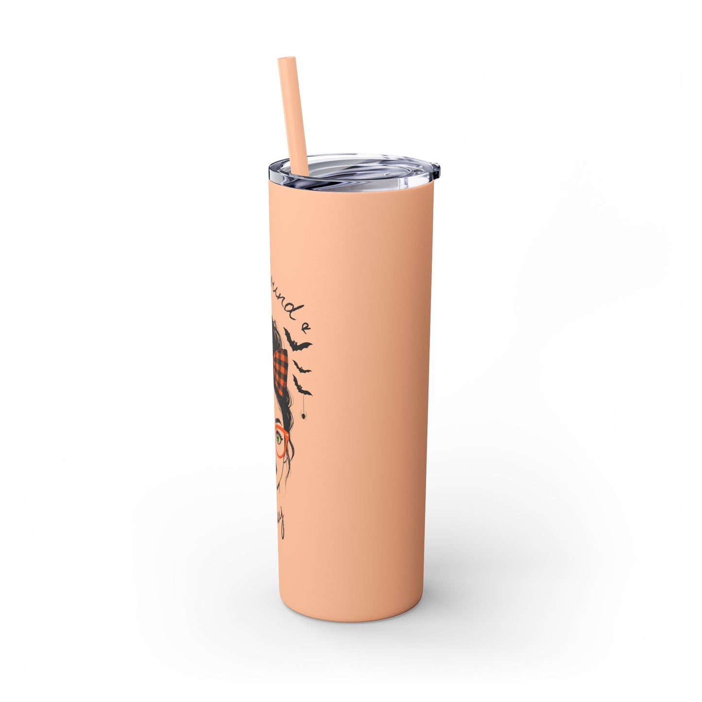 Spellbound & Sassy 20oz Skinny Tumbler - Elegant Modern Witch Drinkware