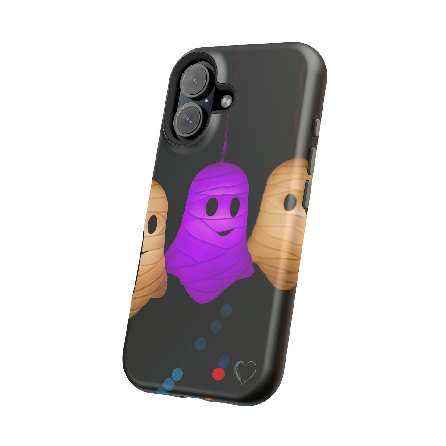 Mummy Lights & Midnight Frights MagSafe iPhone Case - Cute Halloween iPhone Protection