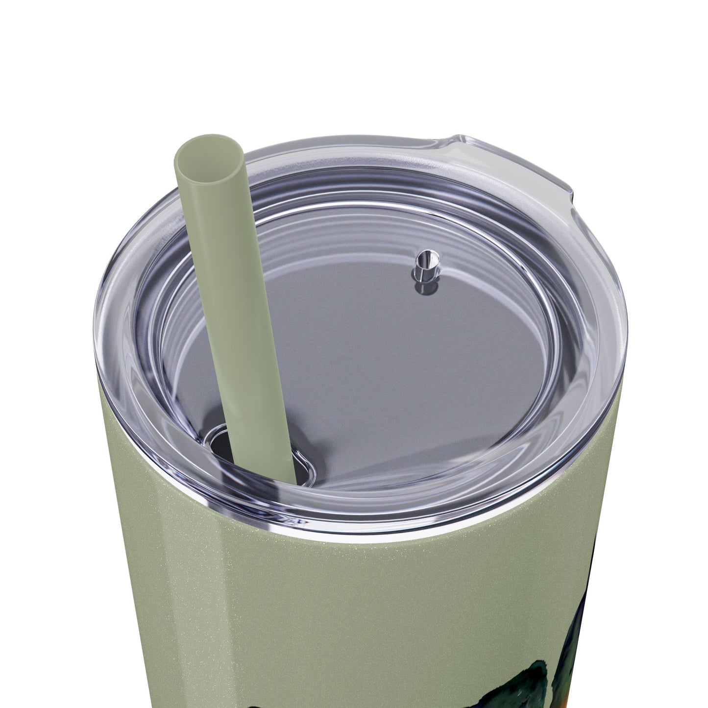 Spooky Camping Adventures 20oz Skinny Tumbler - Halloween Outdoor Drinkware