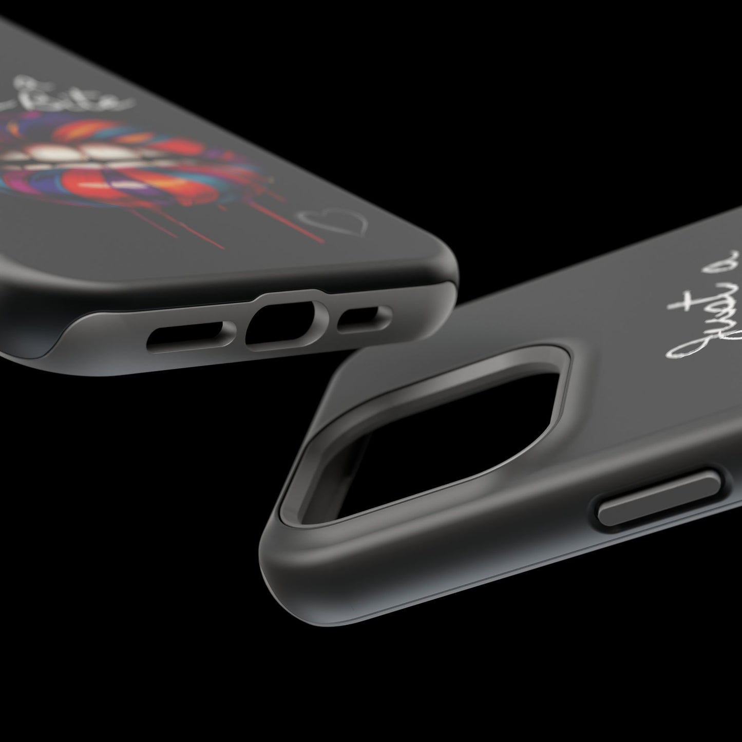 Just a Little Bite MagSafe iPhone Case - Edgy Halloween Vampire iPhone Protection