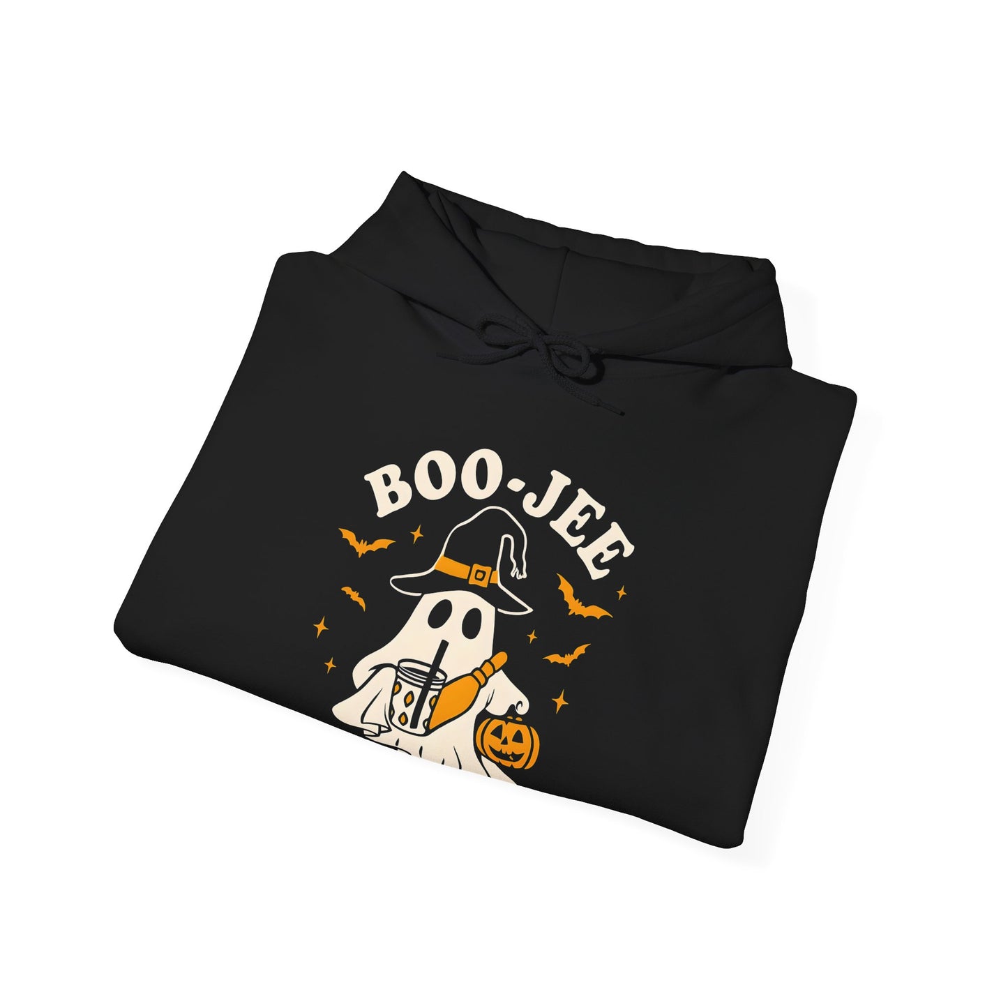 Boo-Jee Babe Hoodie - Trendy Halloween Ghost Witch Fashion