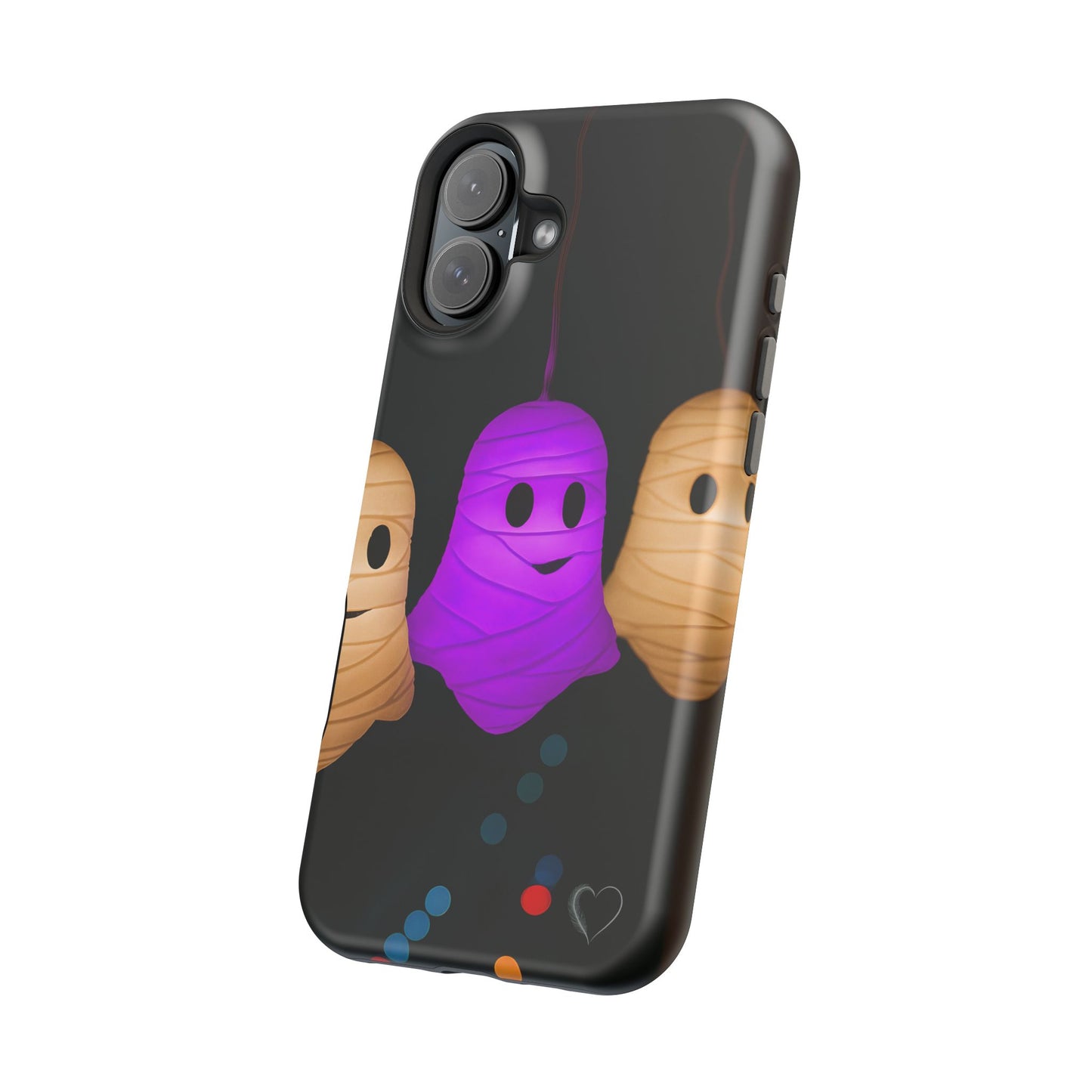 Mummy Lights & Midnight Frights MagSafe iPhone Case - Cute Halloween iPhone Protection