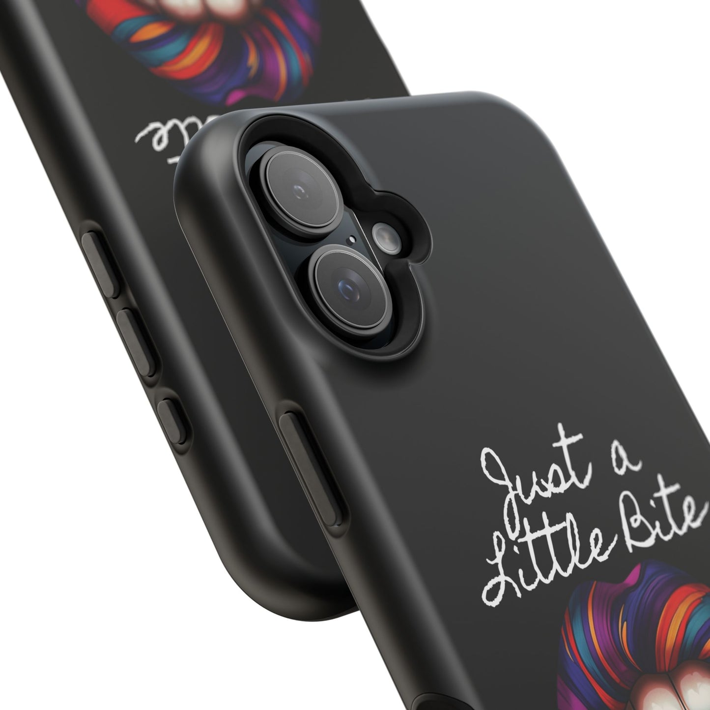 Just a Little Bite MagSafe iPhone Case - Edgy Halloween Vampire iPhone Protection