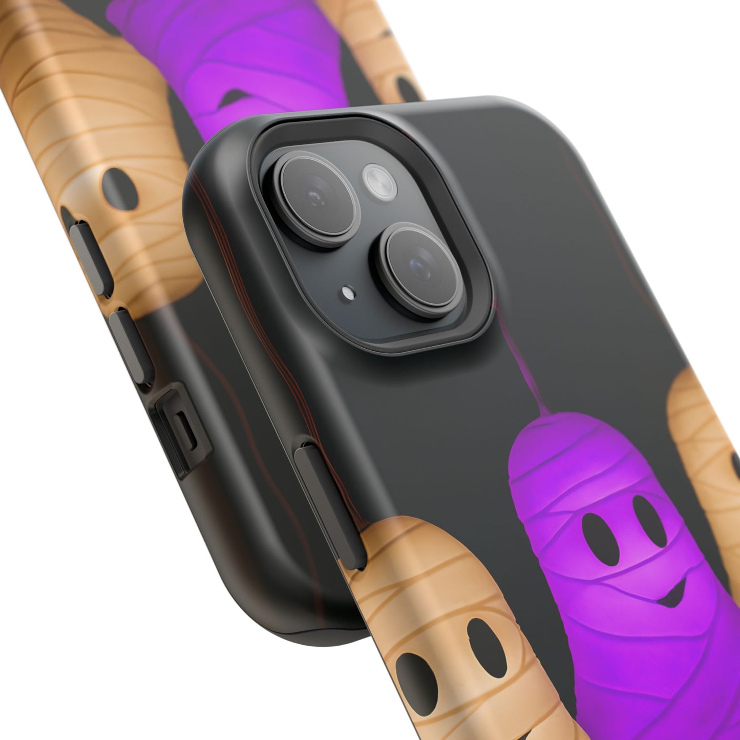 Mummy Lights & Midnight Frights MagSafe iPhone Case - Cute Halloween iPhone Protection