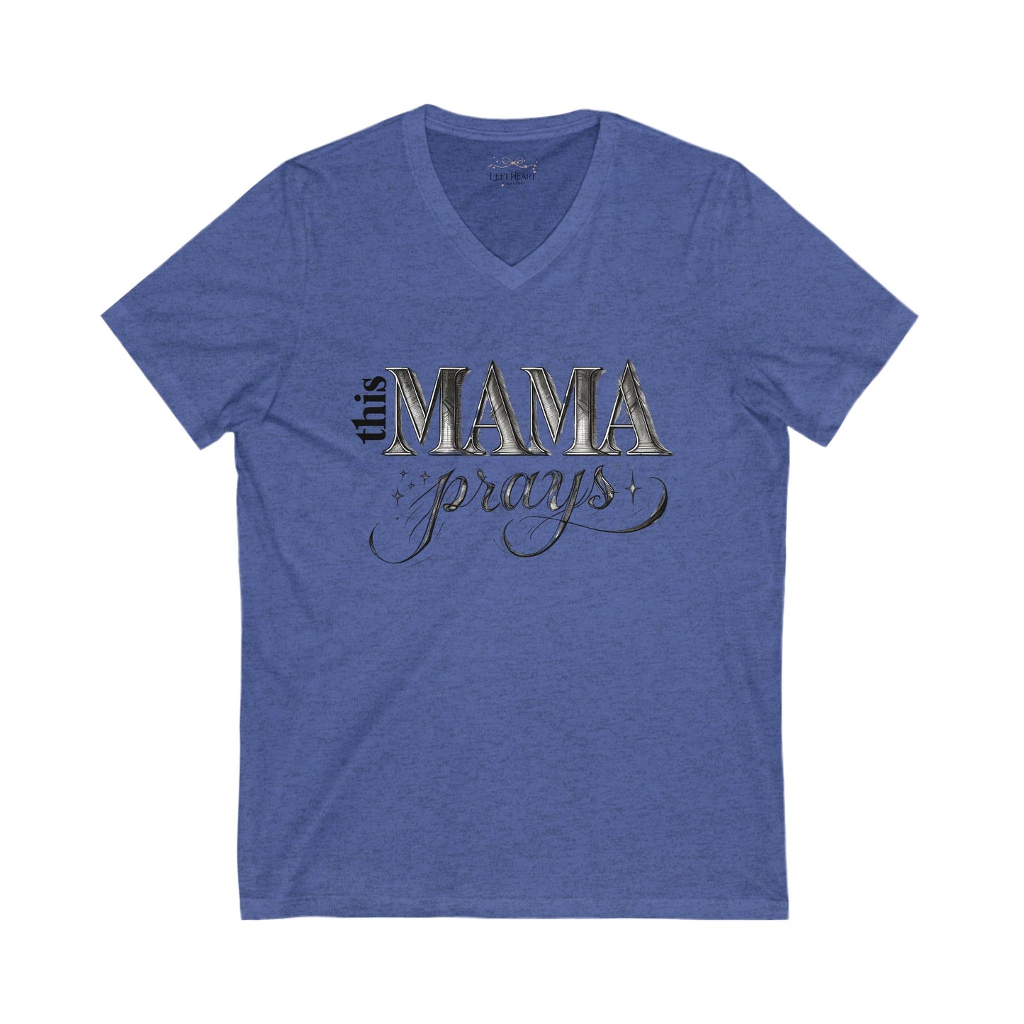 Praying Mom Faith T-Shirt | Christian Mom Graphic Tee
