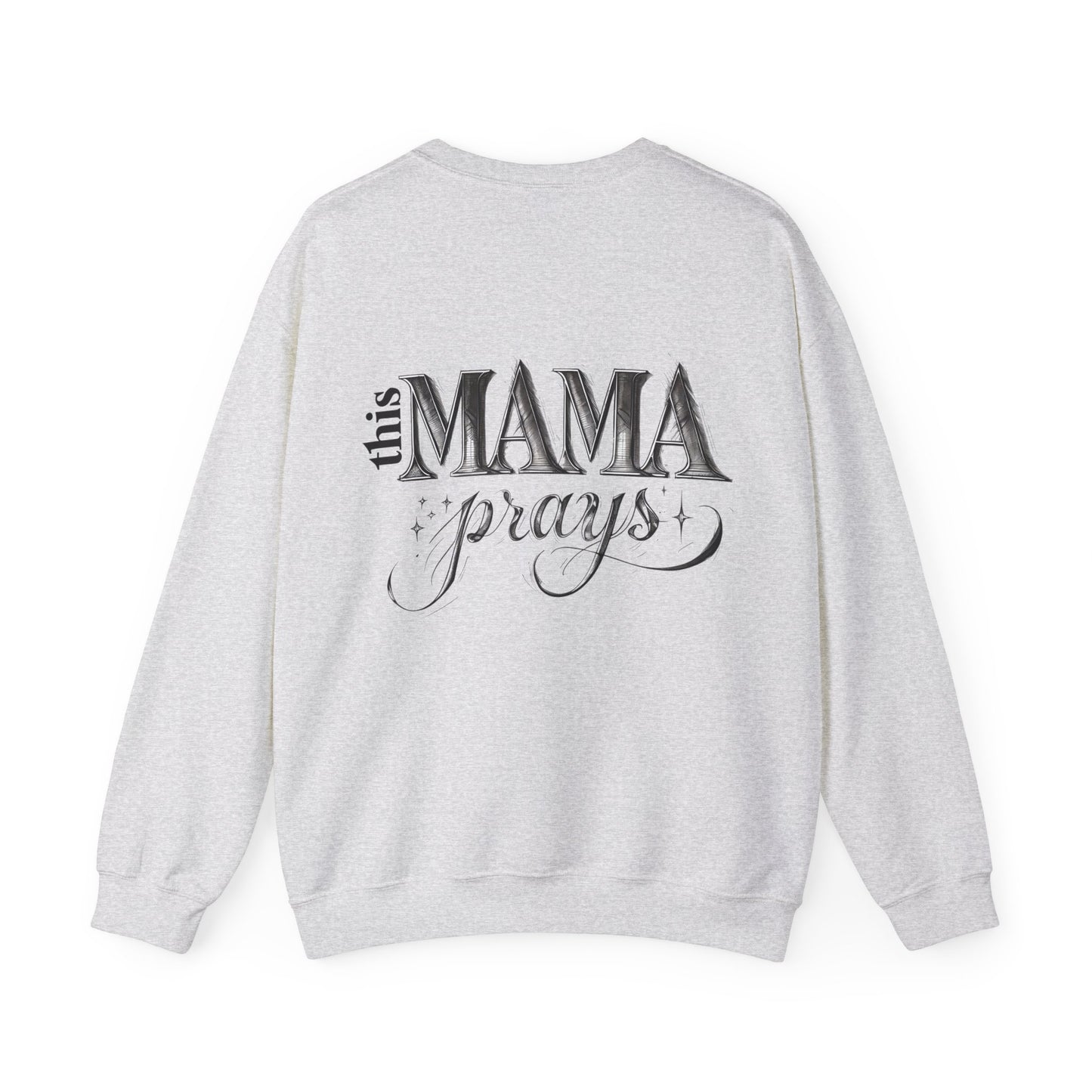 Faith Mama Crewneck Sweatshirt | Christian Mom Comfort Colors
