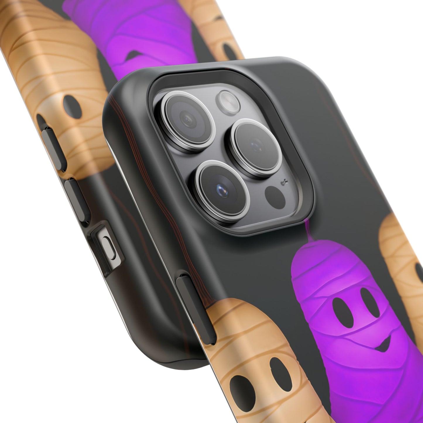 Mummy Lights & Midnight Frights MagSafe iPhone Case - Cute Halloween iPhone Protection