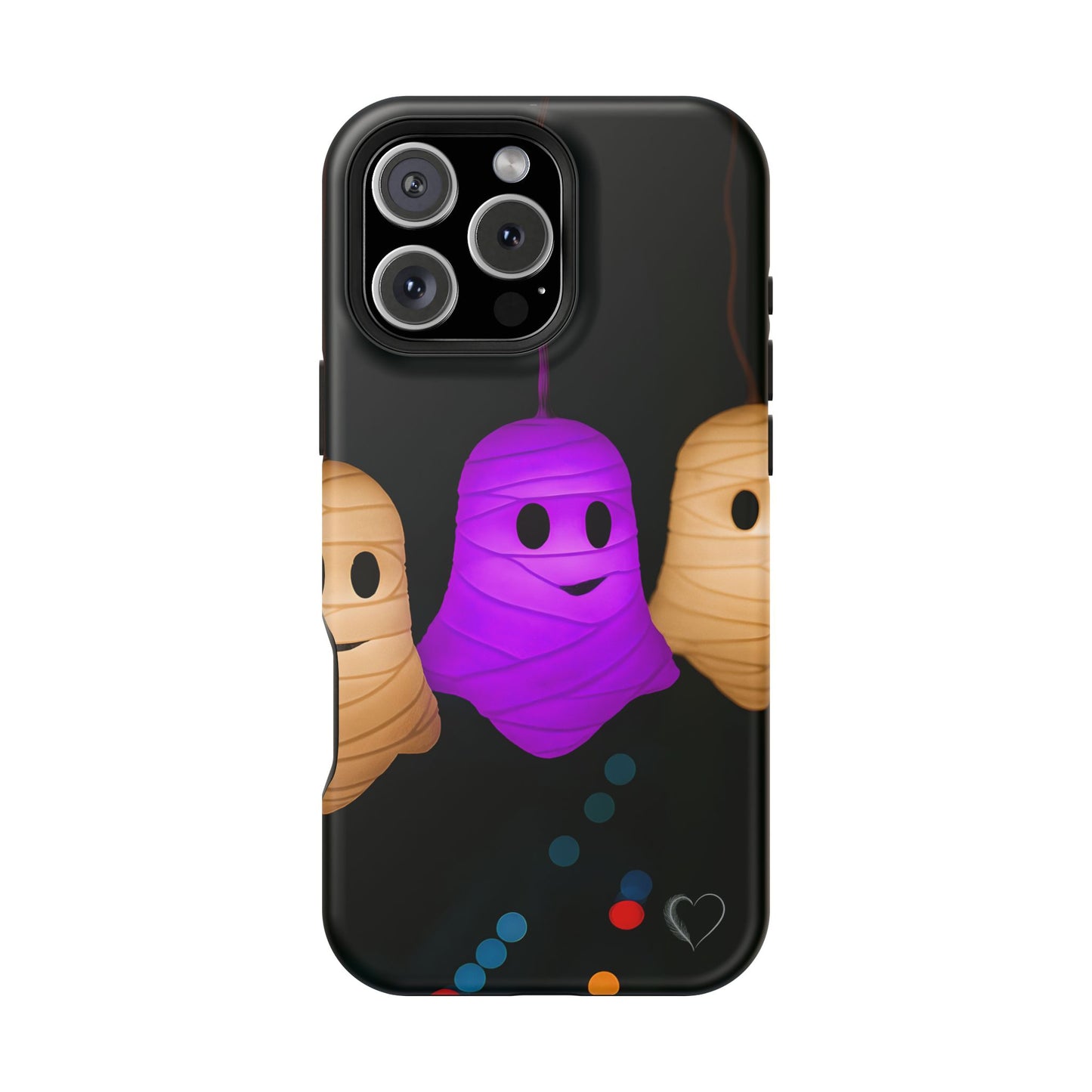 Mummy Lights & Midnight Frights MagSafe iPhone Case - Cute Halloween iPhone Protection