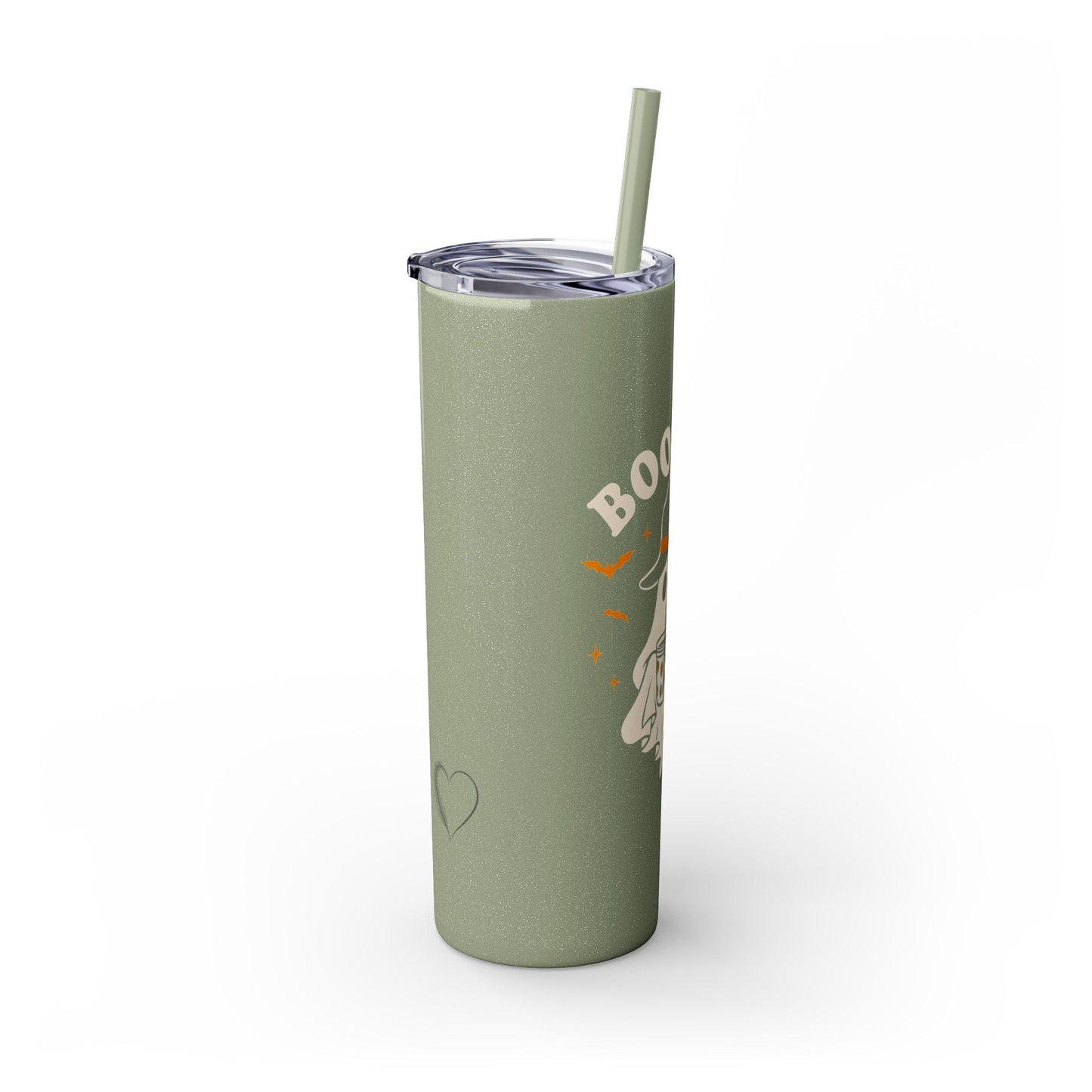 Boo-Jee Babe 20oz Skinny Tumbler - Trendy Halloween Ghost Witch Drinkware