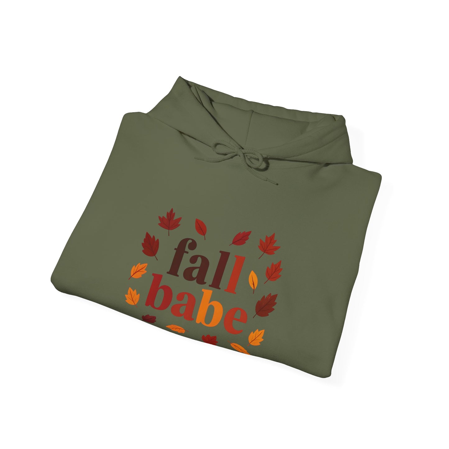 Fall Babe Hoodie | Autumn Leaf Circle Sweatshirt | Trendy Fall Fashion