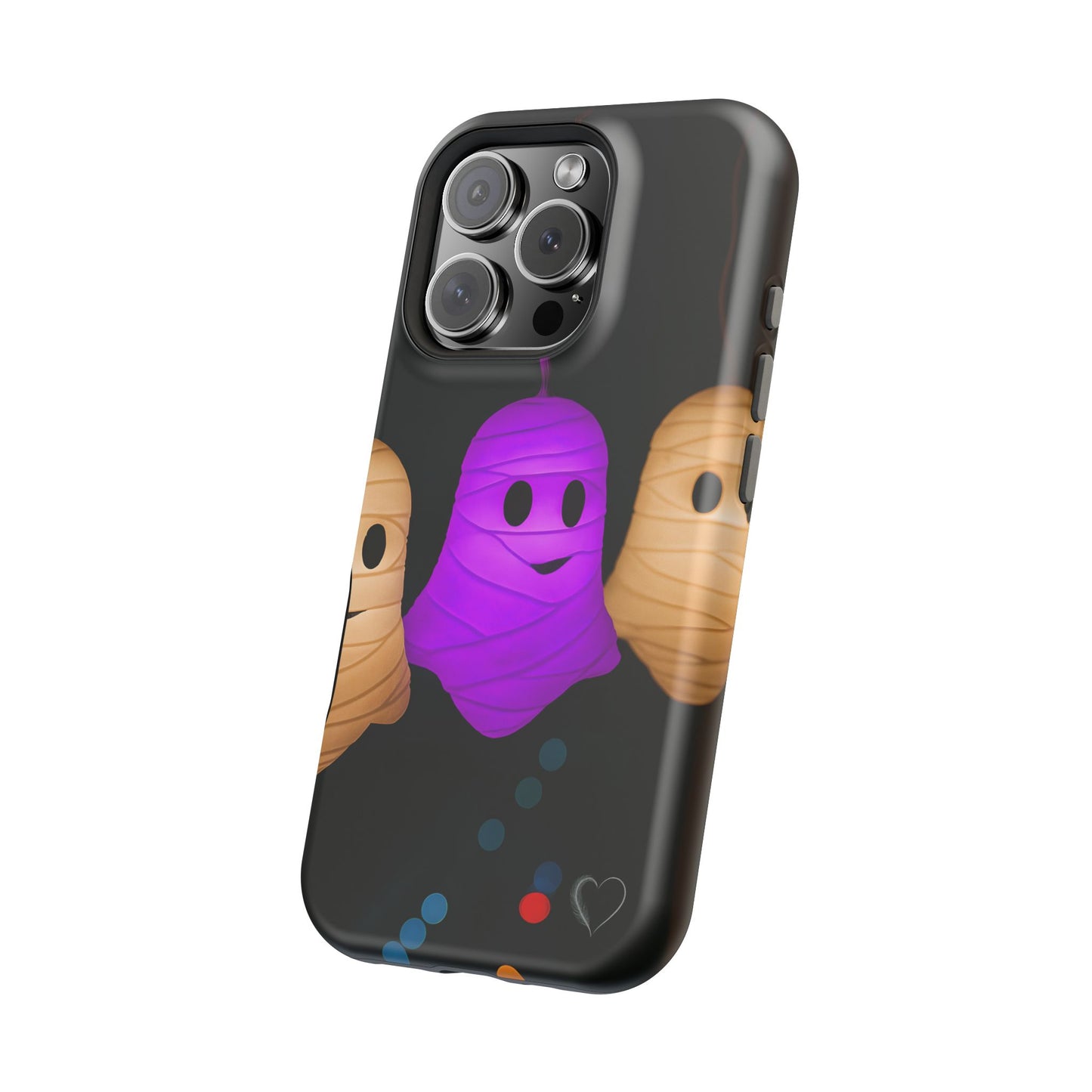Mummy Lights & Midnight Frights MagSafe iPhone Case - Cute Halloween iPhone Protection