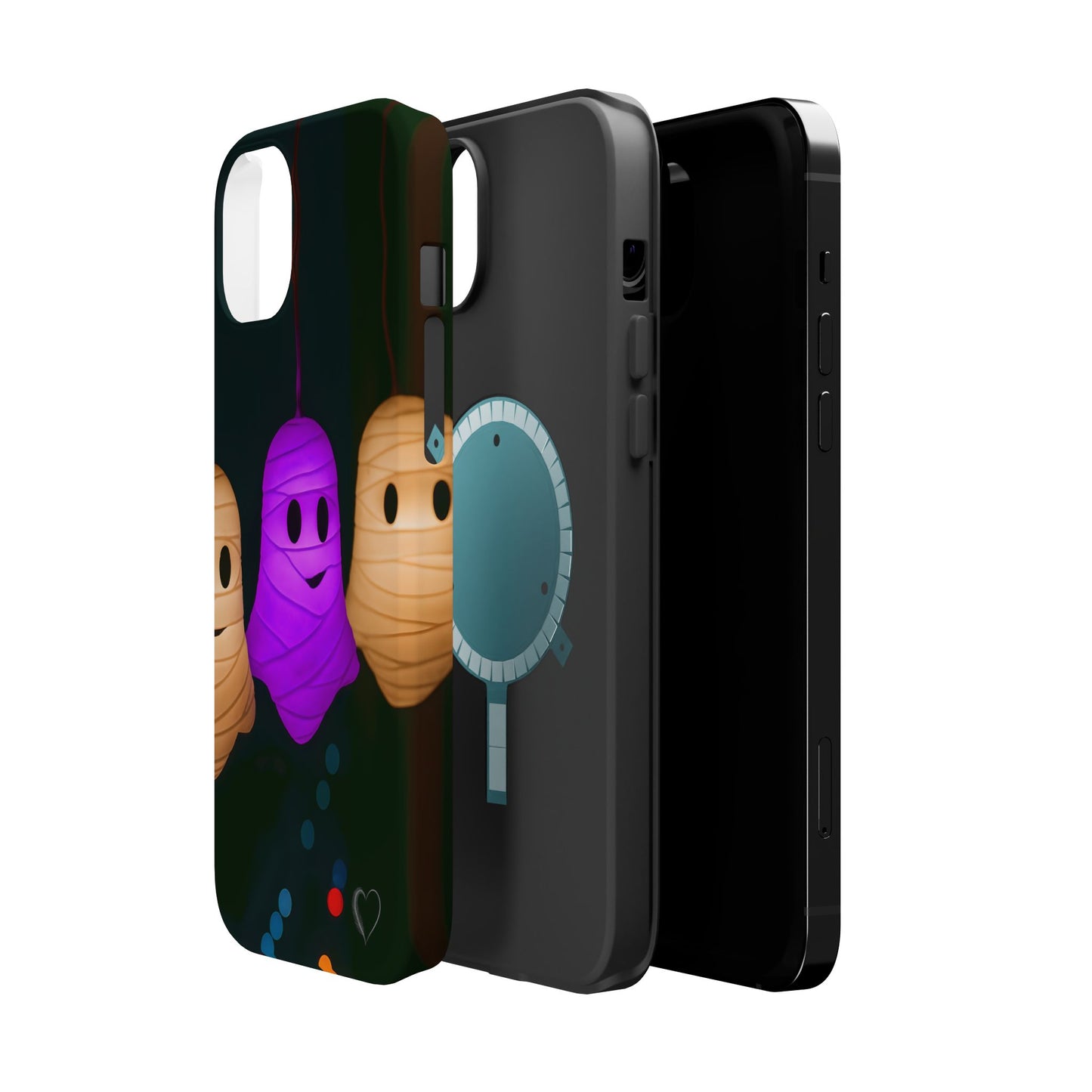 Mummy Lights & Midnight Frights MagSafe iPhone Case - Cute Halloween iPhone Protection