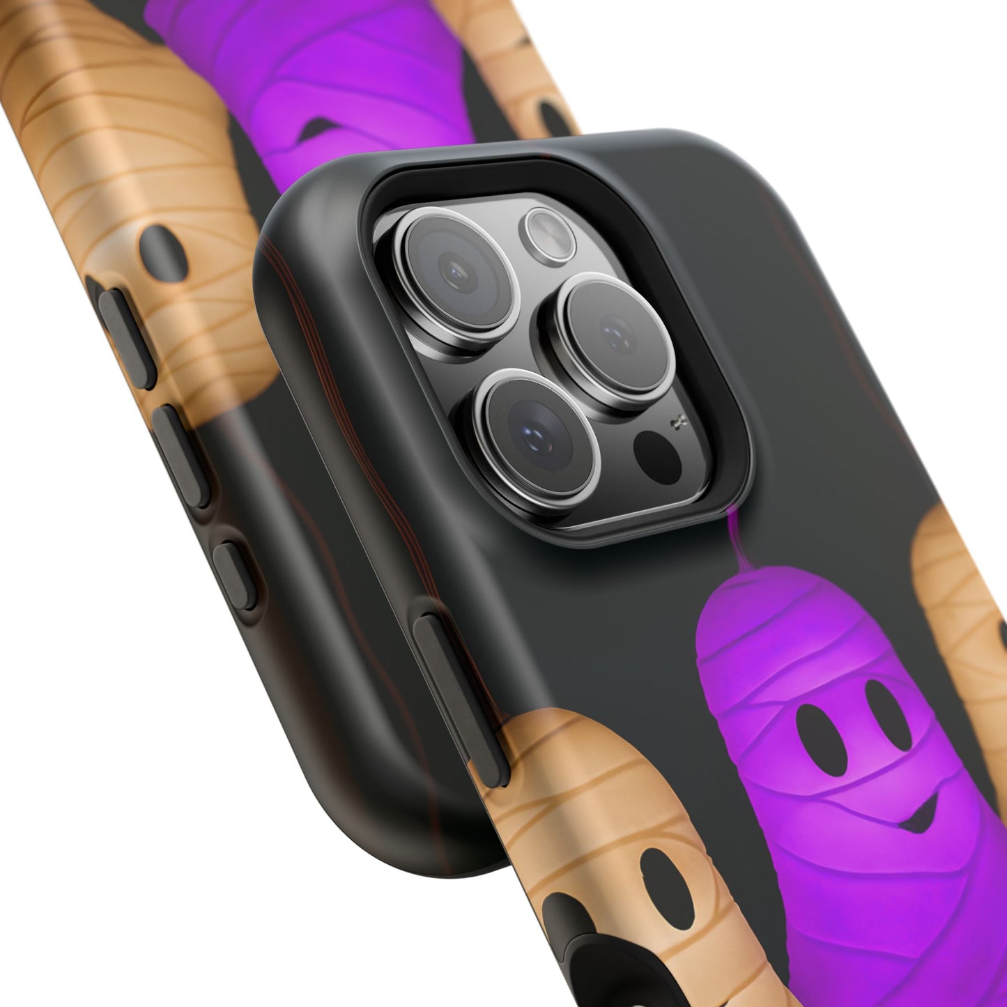 Mummy Lights & Midnight Frights MagSafe iPhone Case - Cute Halloween iPhone Protection