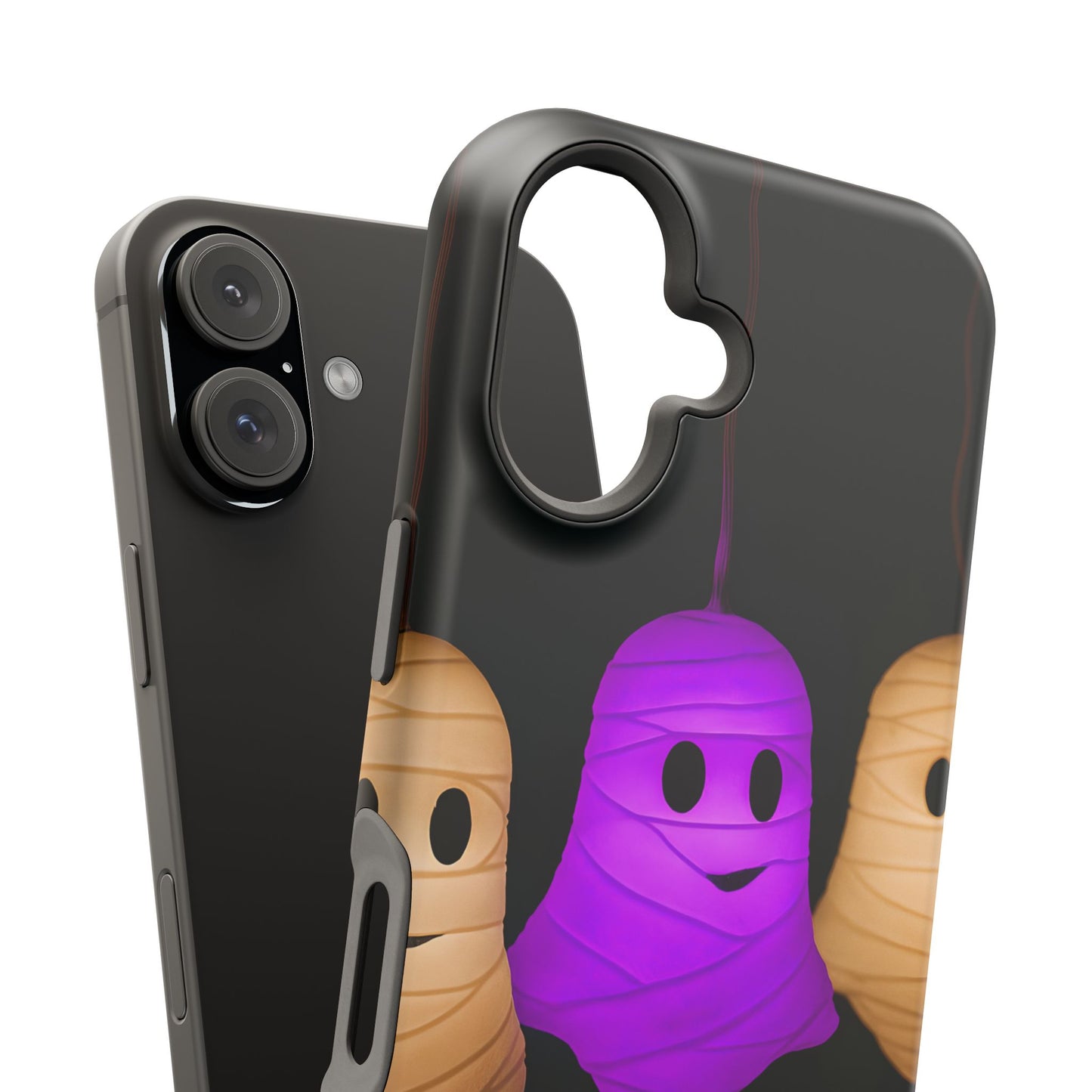 Mummy Lights & Midnight Frights MagSafe iPhone Case - Cute Halloween iPhone Protection