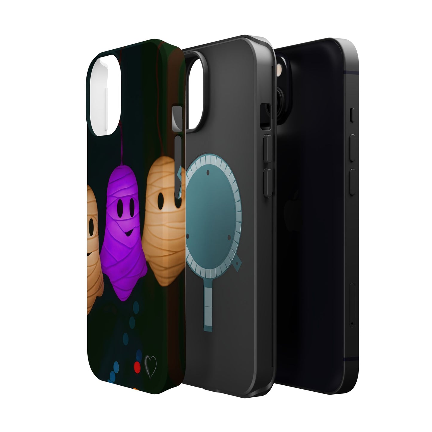 Mummy Lights & Midnight Frights MagSafe iPhone Case - Cute Halloween iPhone Protection