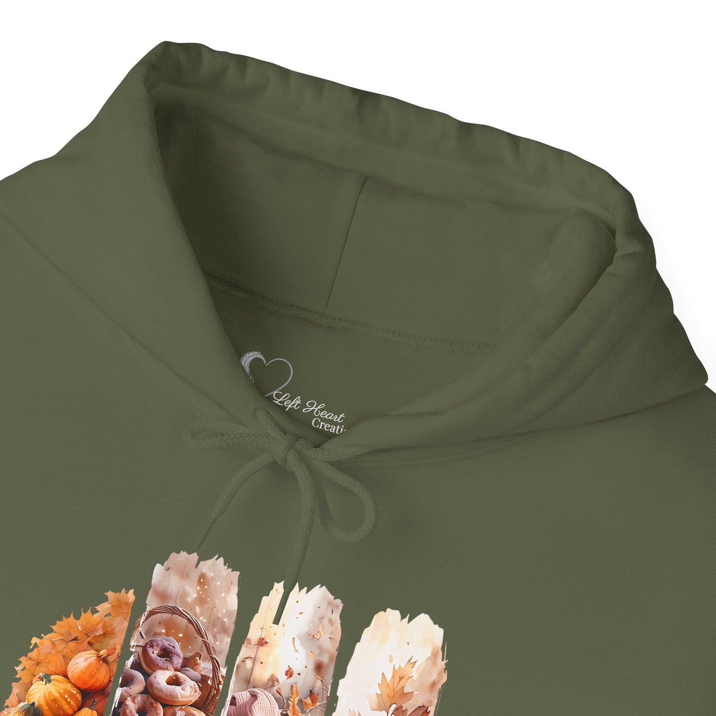 Fall Festivities Hoodie | Autumn Harvest Scenes Sweatshirt | Cozy Fall Fashion