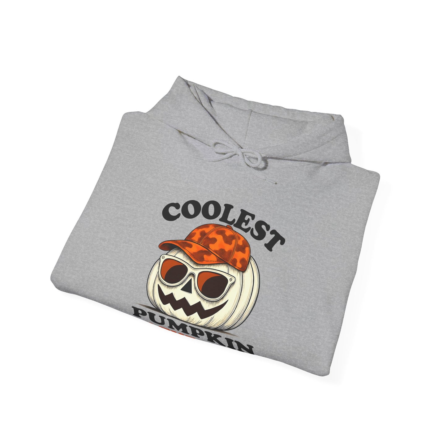 Coolest Pumpkin in the Patch β Classic Orange Edition Hoodie - Trendy Halloween Fall Fashion