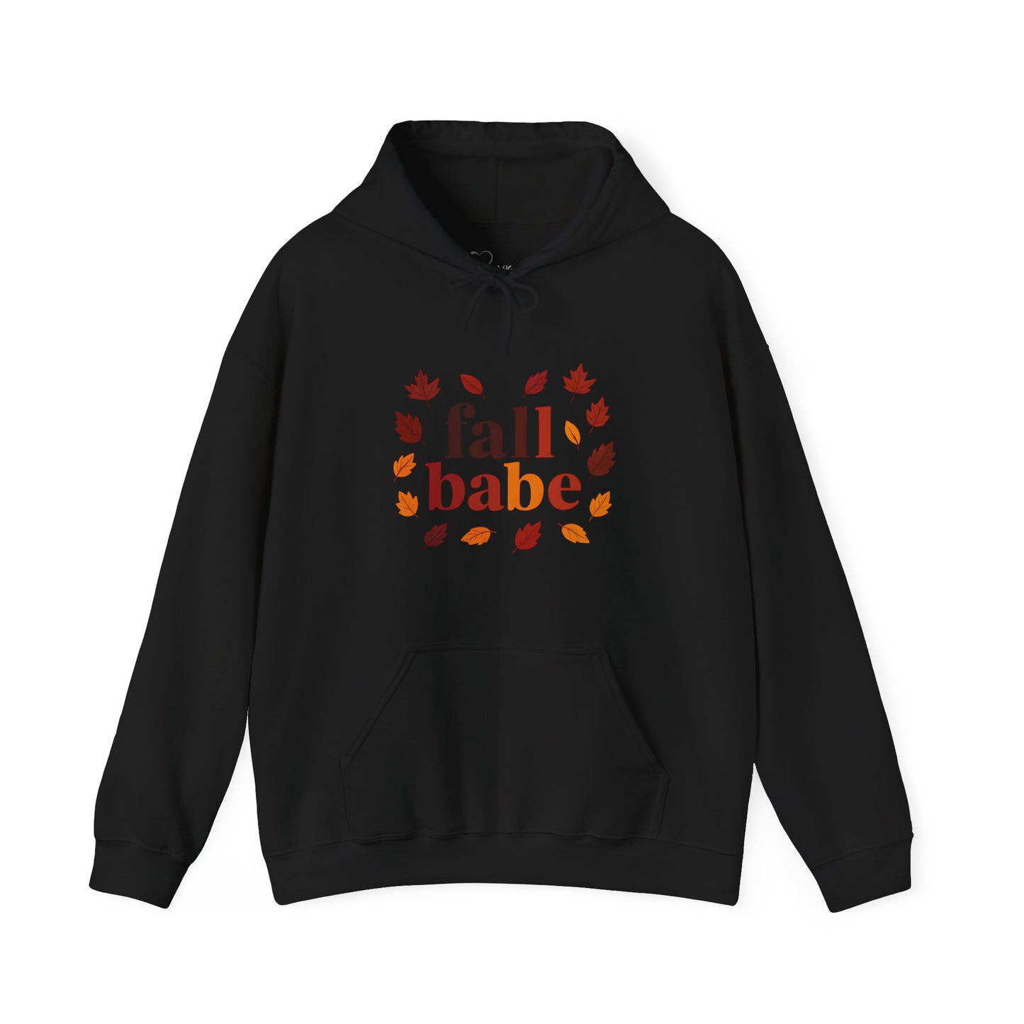 Fall Babe Hoodie | Autumn Leaf Circle Sweatshirt | Trendy Fall Fashion