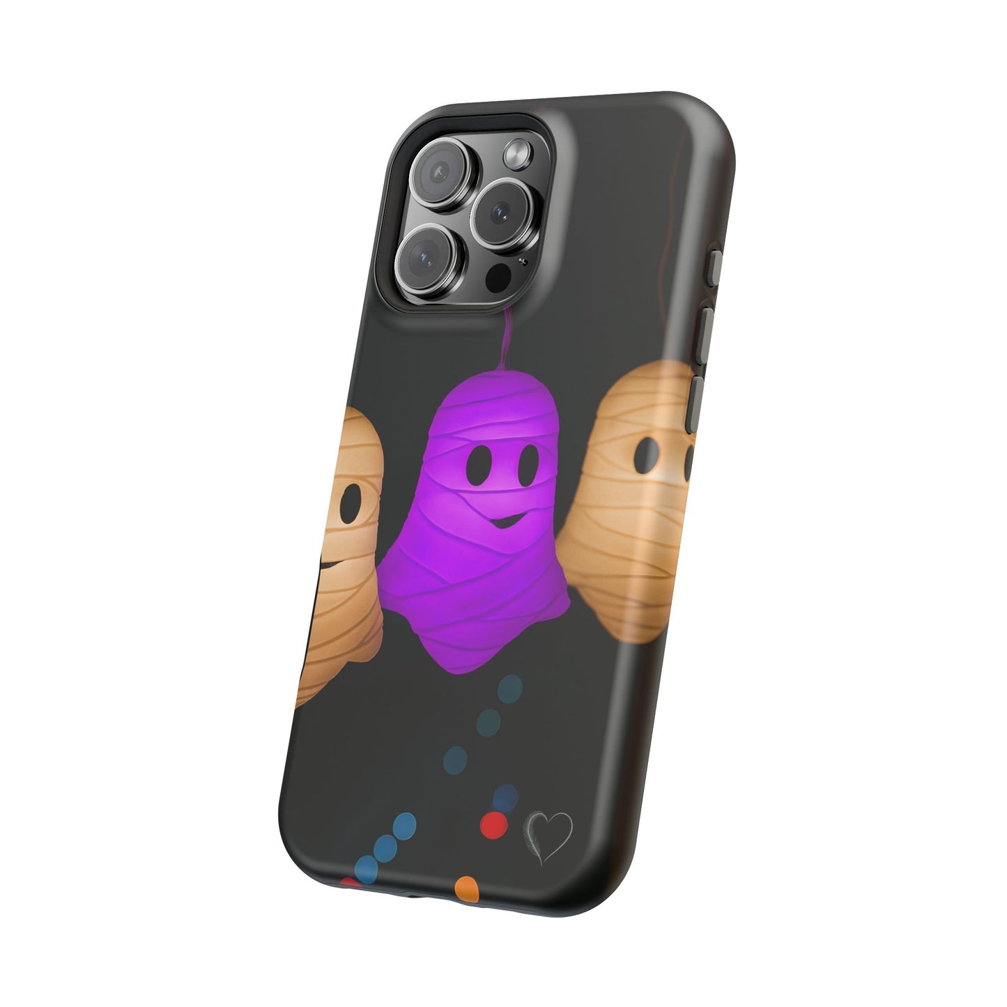 Mummy Lights & Midnight Frights MagSafe iPhone Case - Cute Halloween iPhone Protection