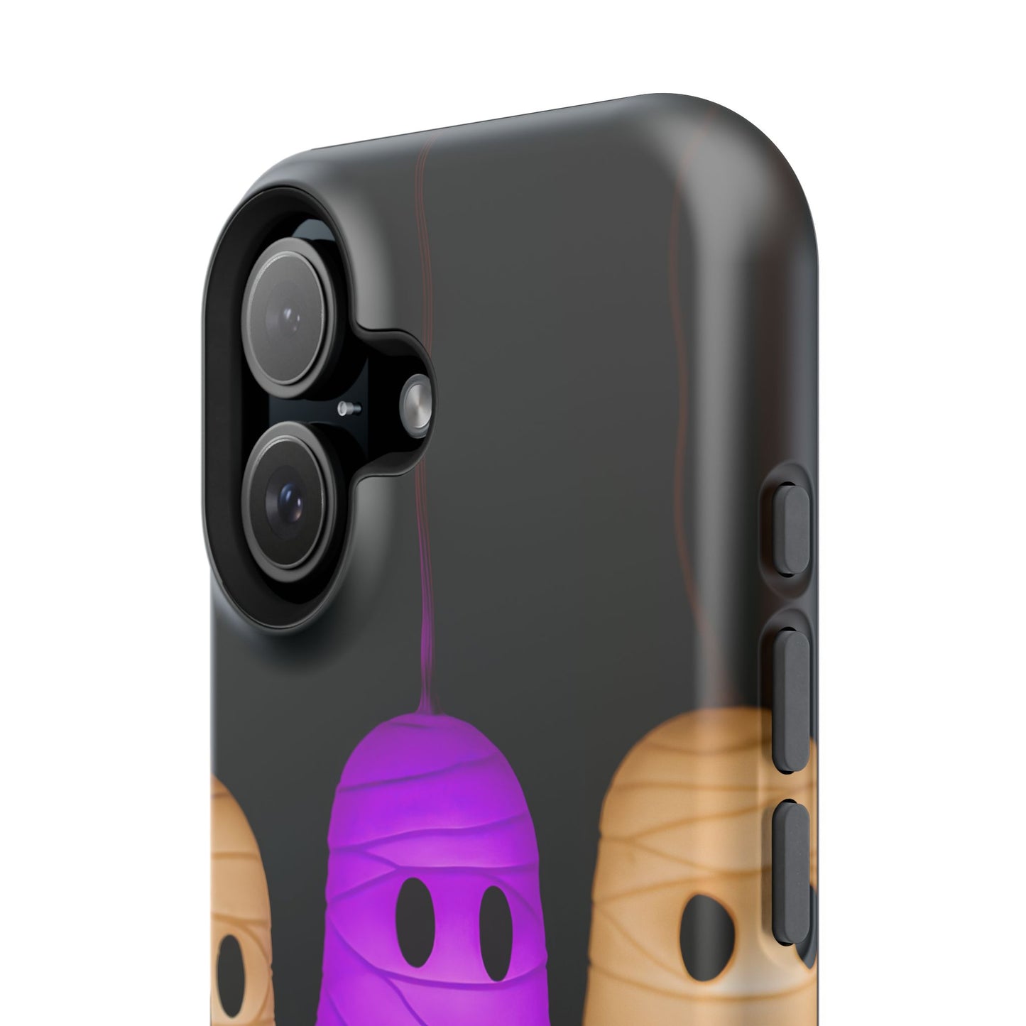 Mummy Lights & Midnight Frights MagSafe iPhone Case - Cute Halloween iPhone Protection