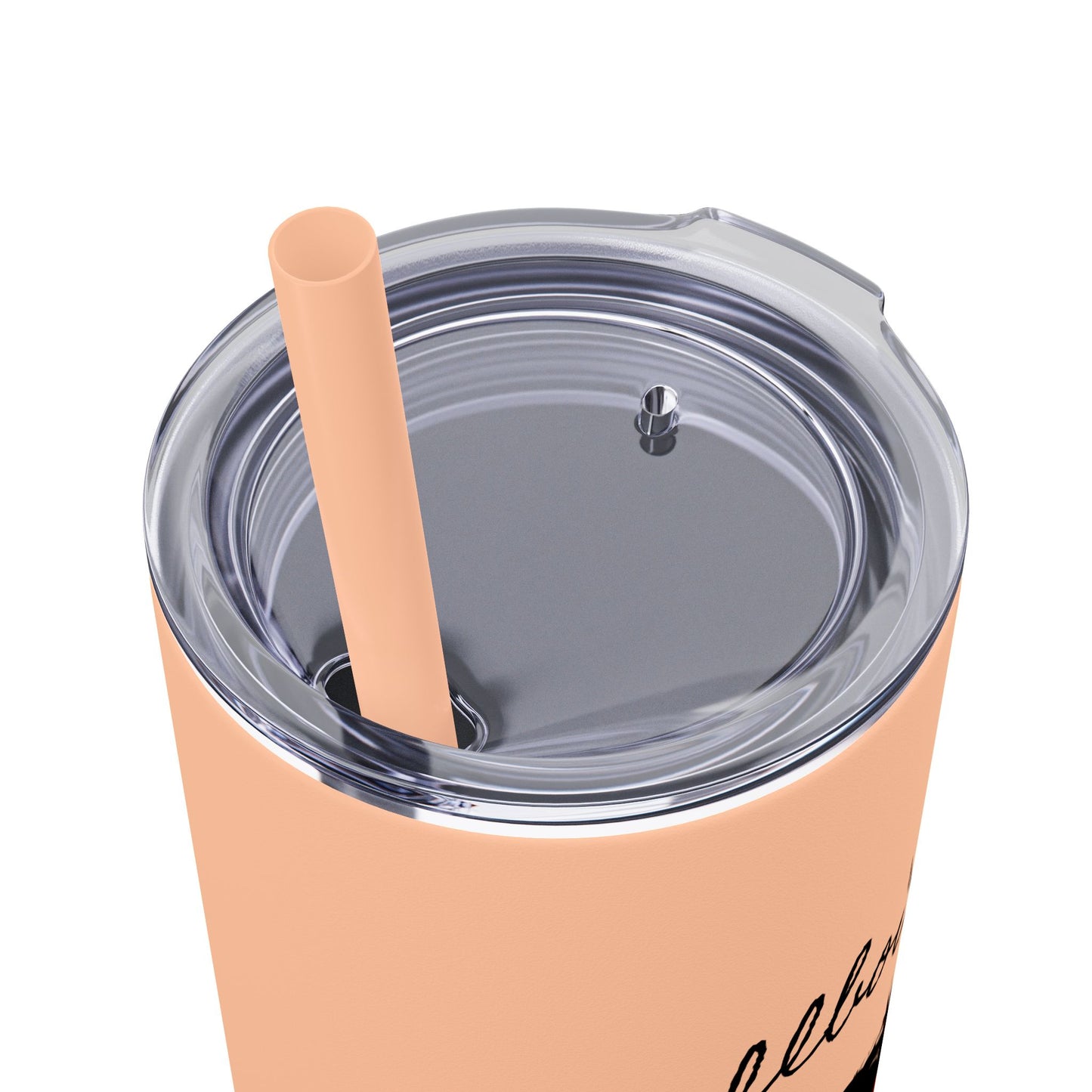 Spellbound & Sassy 20oz Skinny Tumbler - Elegant Modern Witch Drinkware