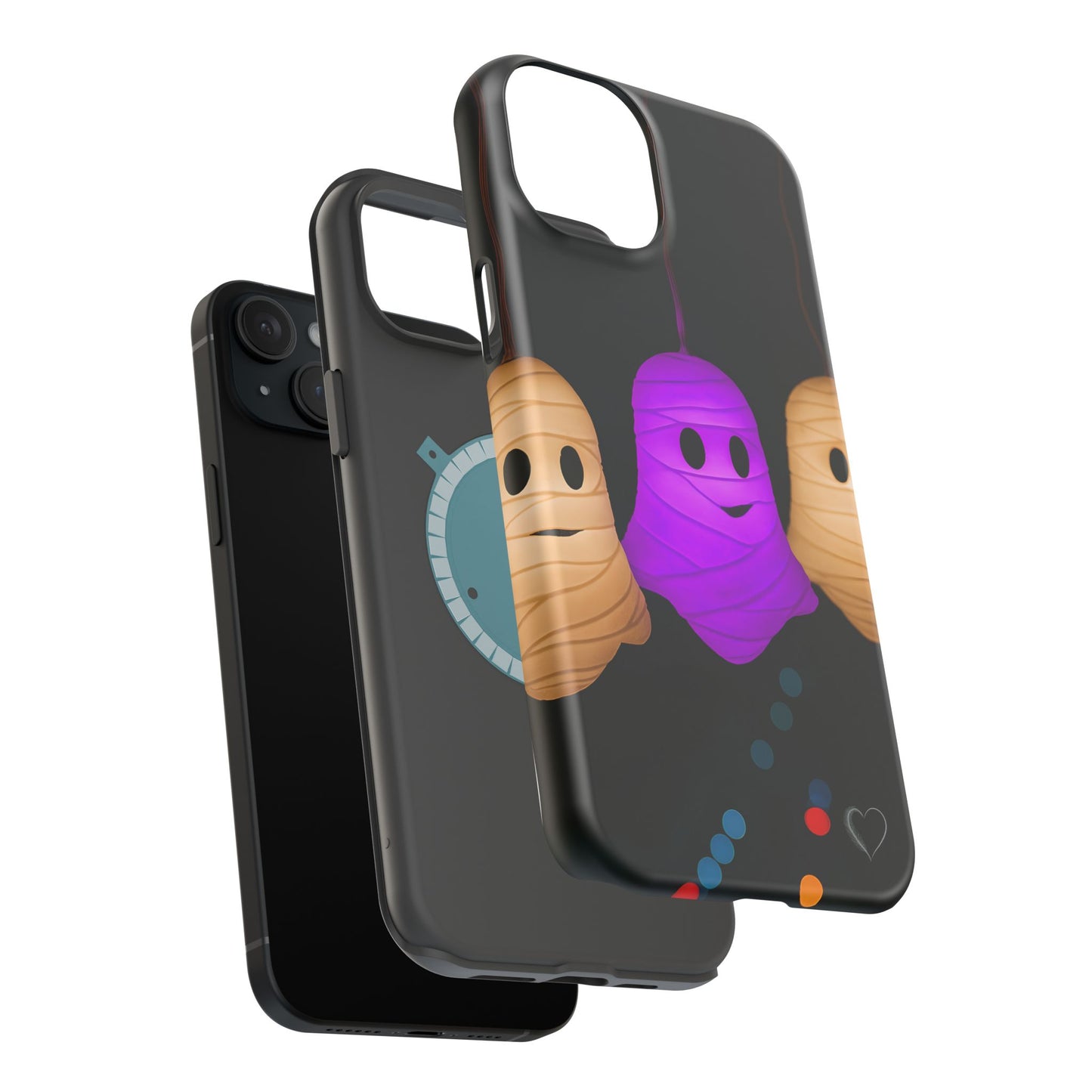 Mummy Lights & Midnight Frights MagSafe iPhone Case - Cute Halloween iPhone Protection