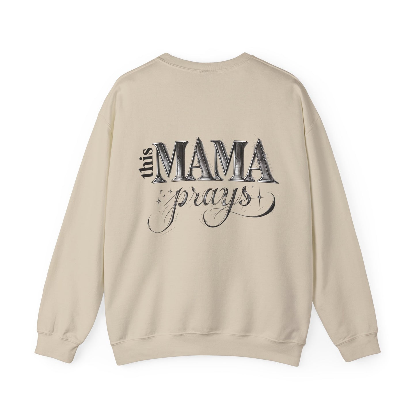 Faith Mama Crewneck Sweatshirt | Christian Mom Comfort Colors