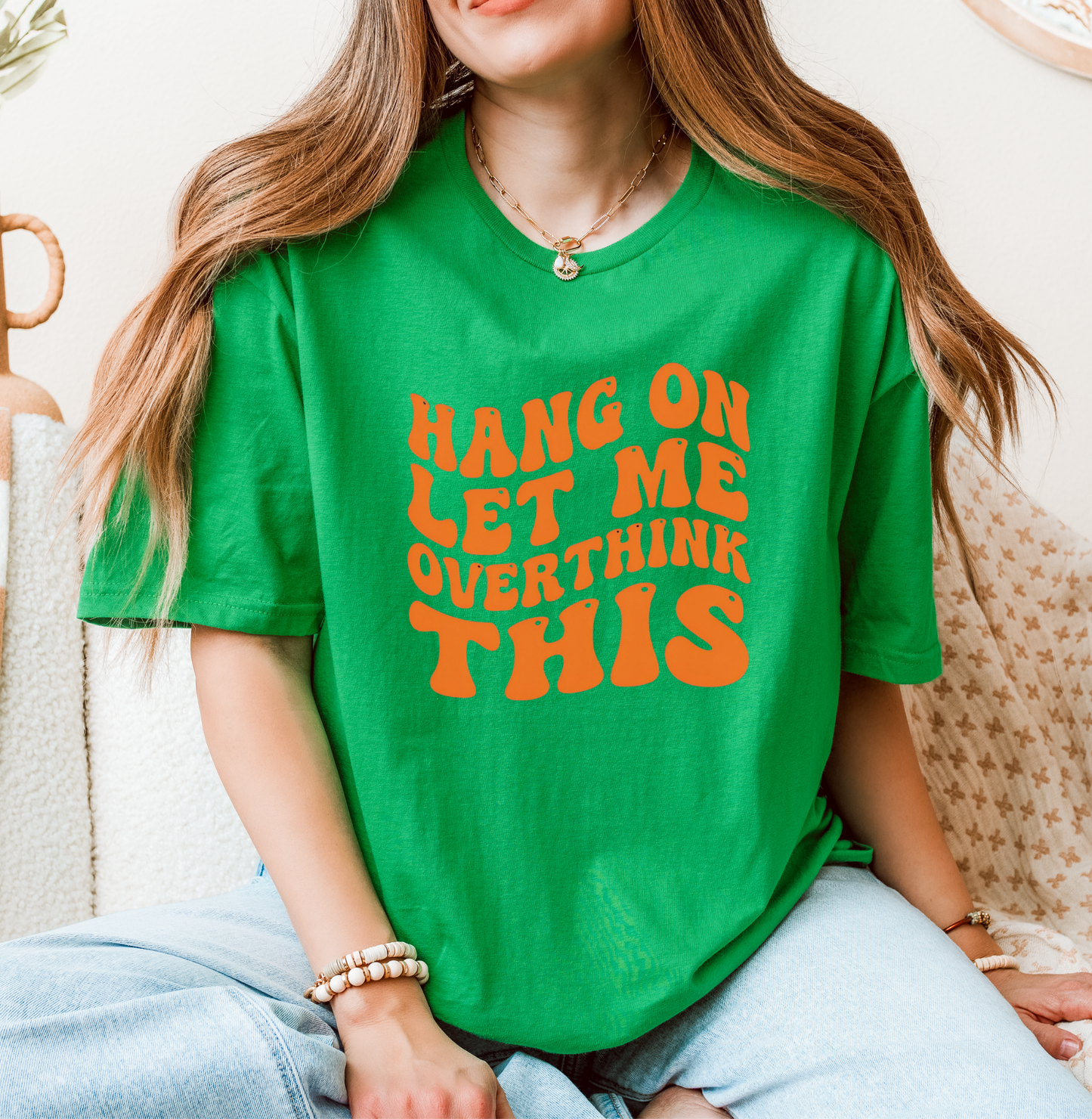 Hang On Let Me Overthink This T-Shirt | Mental Health Awareness