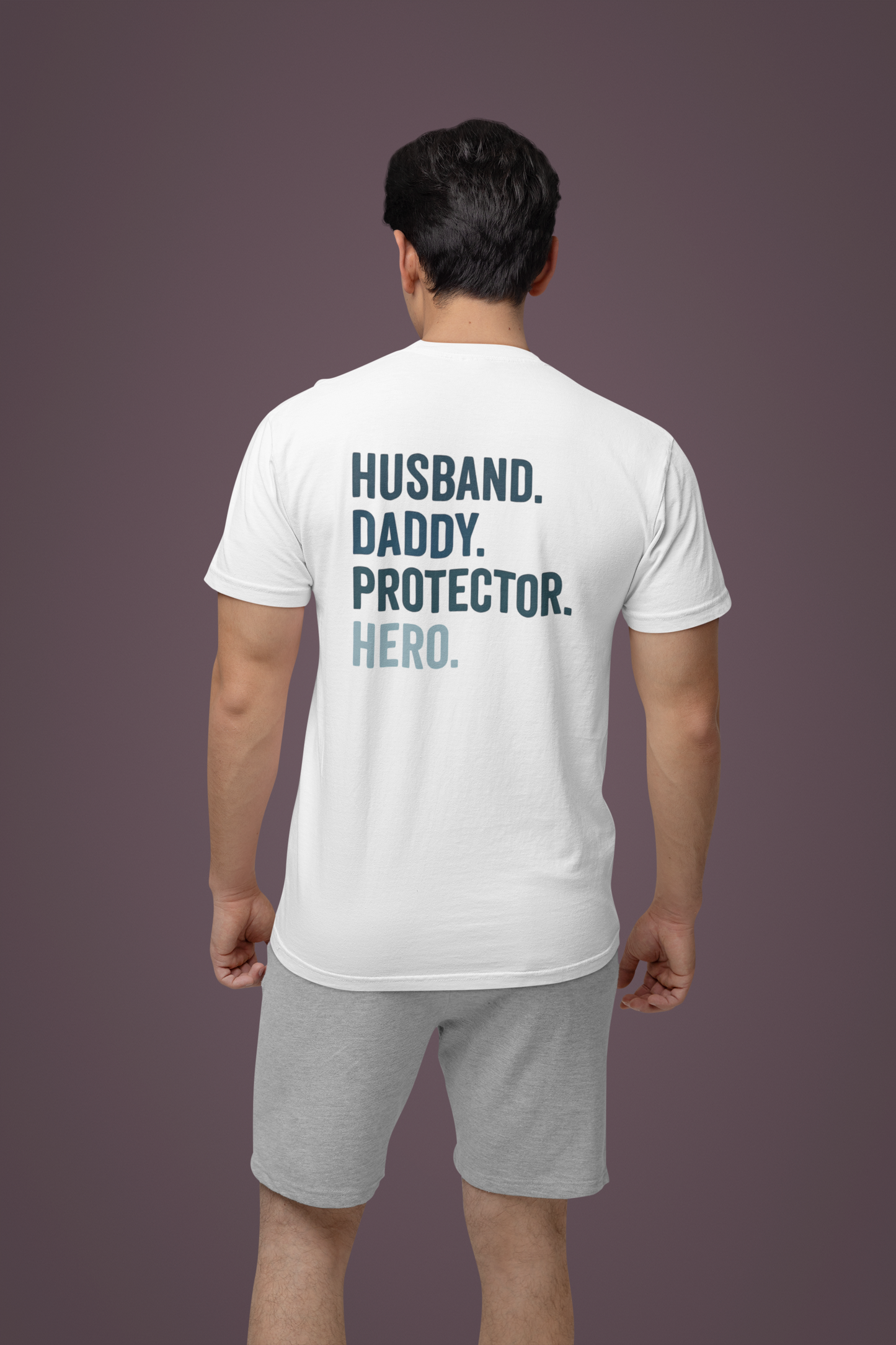 Dad Hero T-Shirt | Father's Day Gift | Husband Daddy Protector Tee | Men's Graphic Shirt