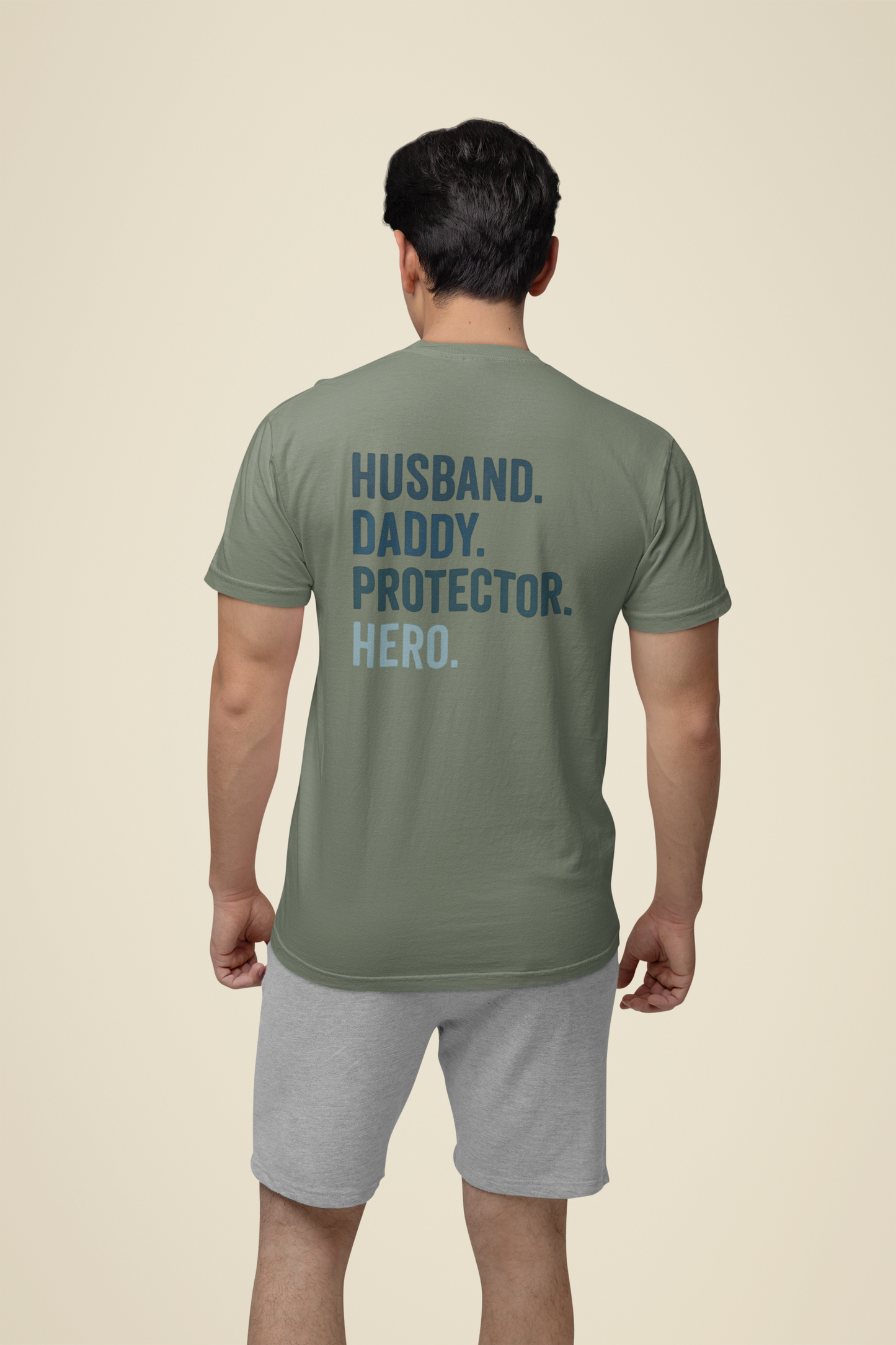 Dad Hero T-Shirt | Father's Day Gift | Husband Daddy Protector Tee | Men's Graphic Shirt