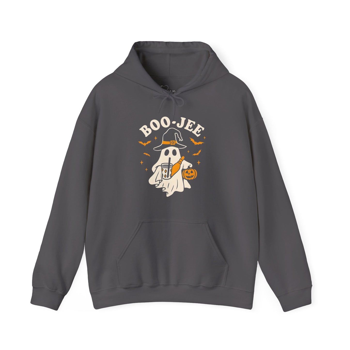 Boo-Jee Babe Hoodie - Trendy Halloween Ghost Witch Fashion