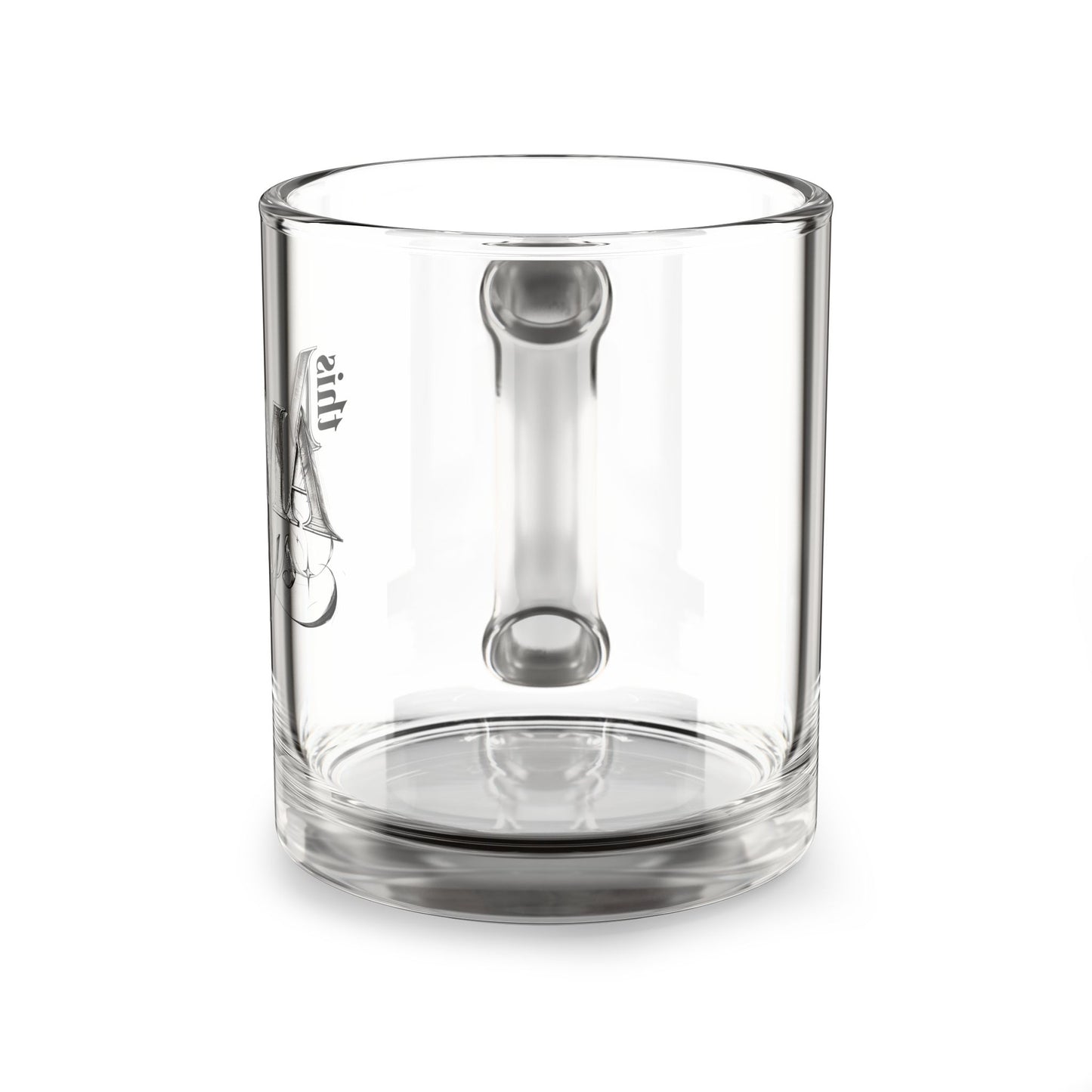 "This MAMA Prays" Glass Tea Mug | Faith-Based Mom Gift | 16oz Clear Coffee Cup | Daily Essentials Collection