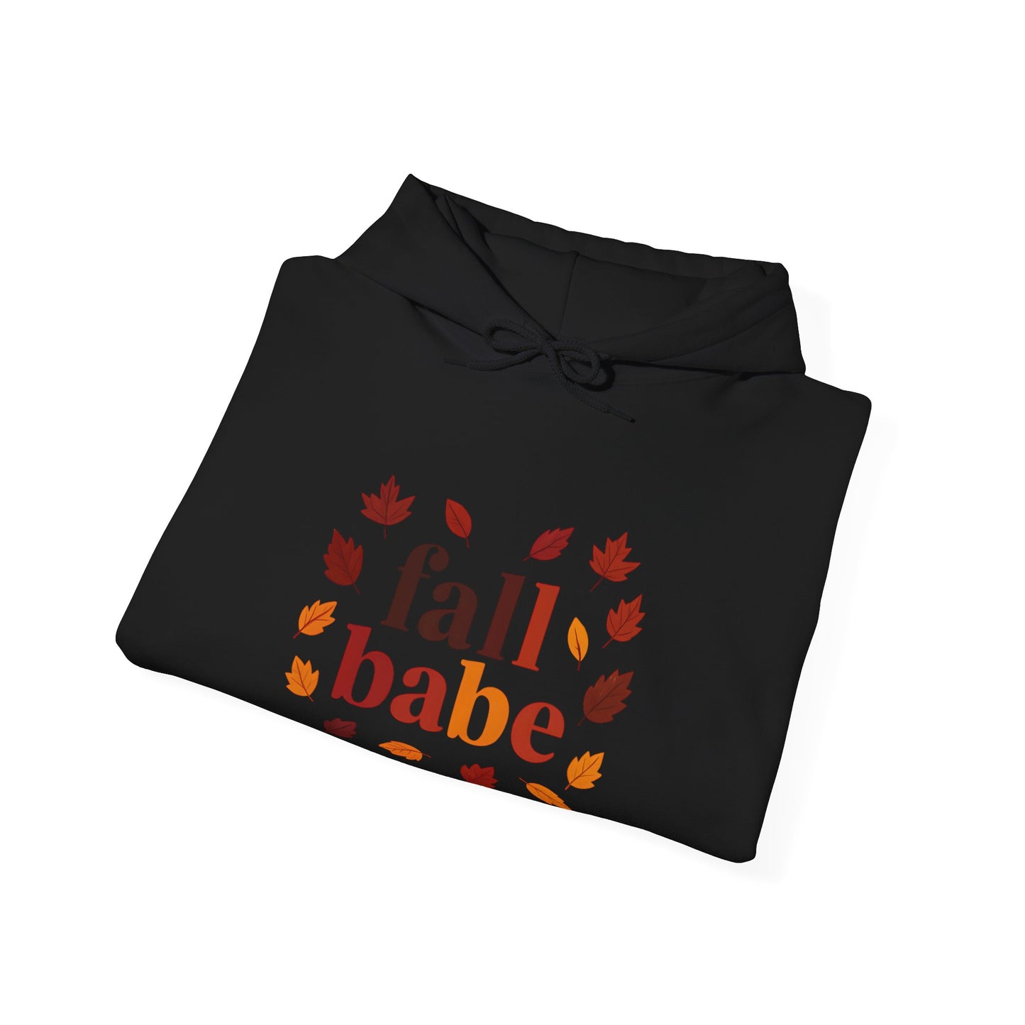Fall Babe Hoodie | Autumn Leaf Circle Sweatshirt | Trendy Fall Fashion