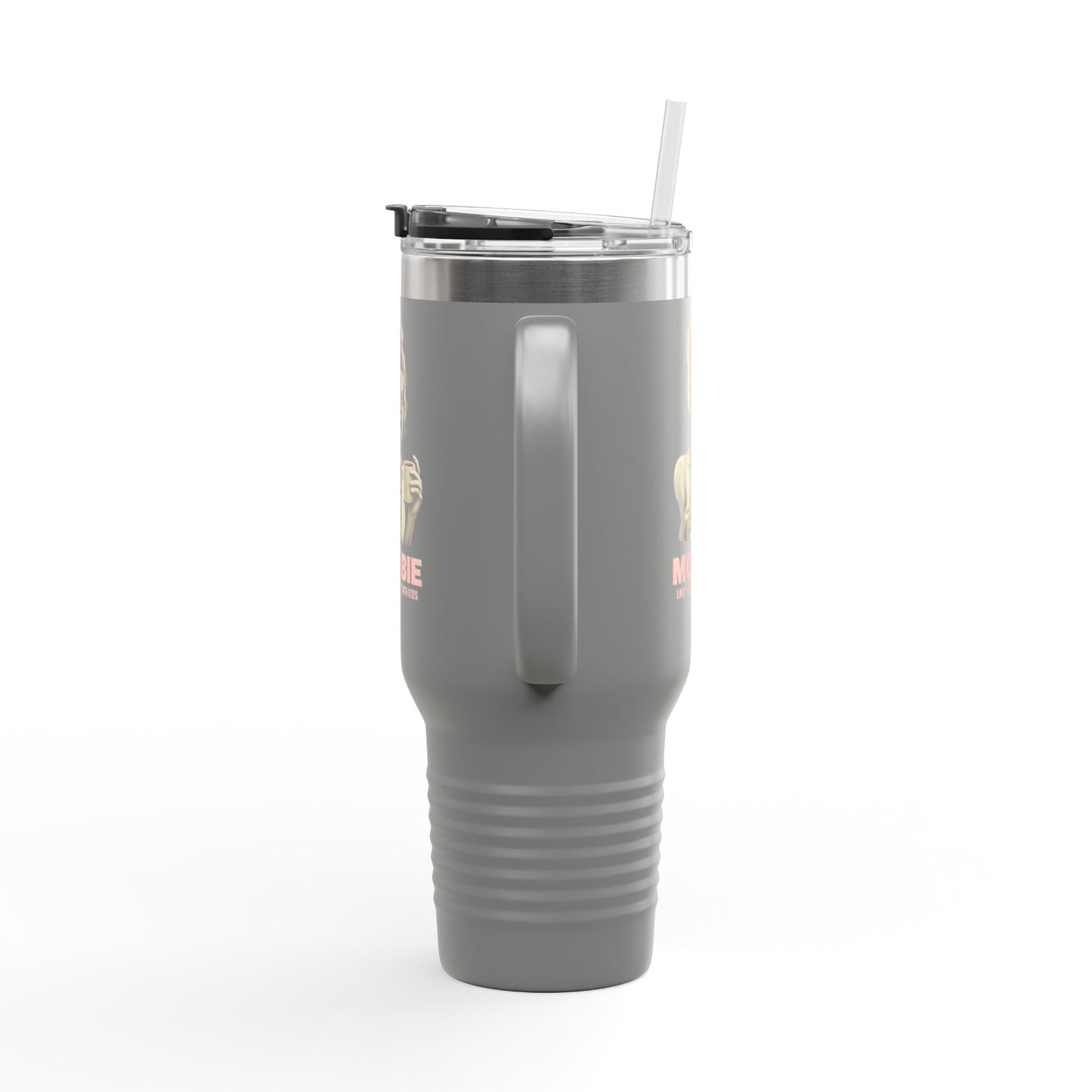 40oz Mombie Tumbler | Zombie Mom Cup | Coffee Survival Mug