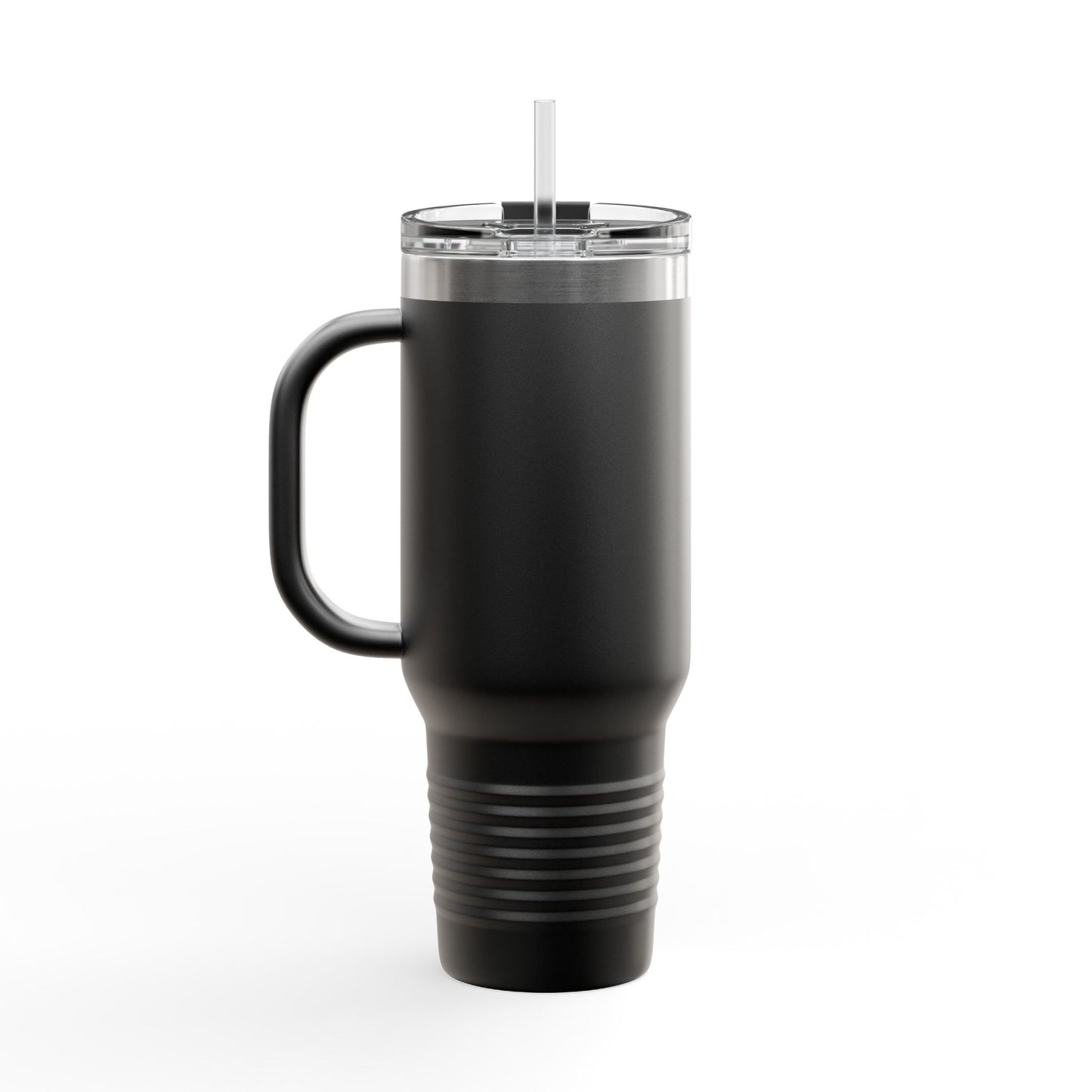 40oz Overthinking Tumbler with Handle | Insulated Travel Cup | Daily Essential