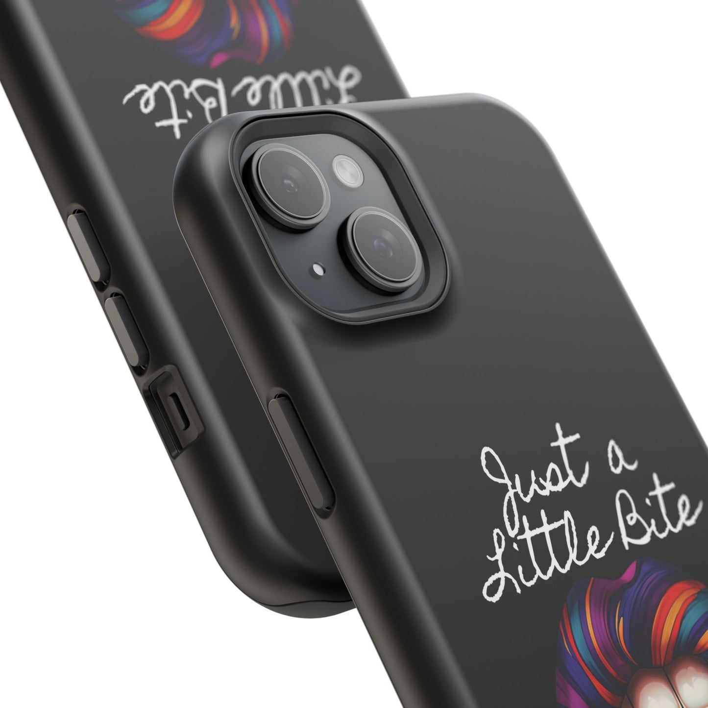 Just a Little Bite MagSafe iPhone Case - Edgy Halloween Vampire iPhone Protection