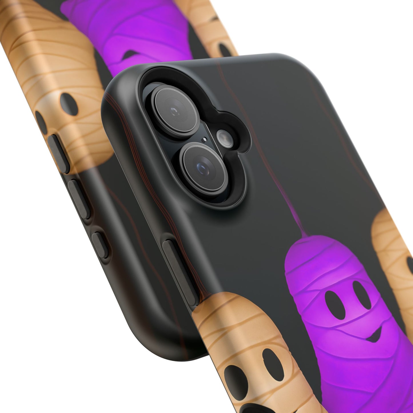 Mummy Lights & Midnight Frights MagSafe iPhone Case - Cute Halloween iPhone Protection
