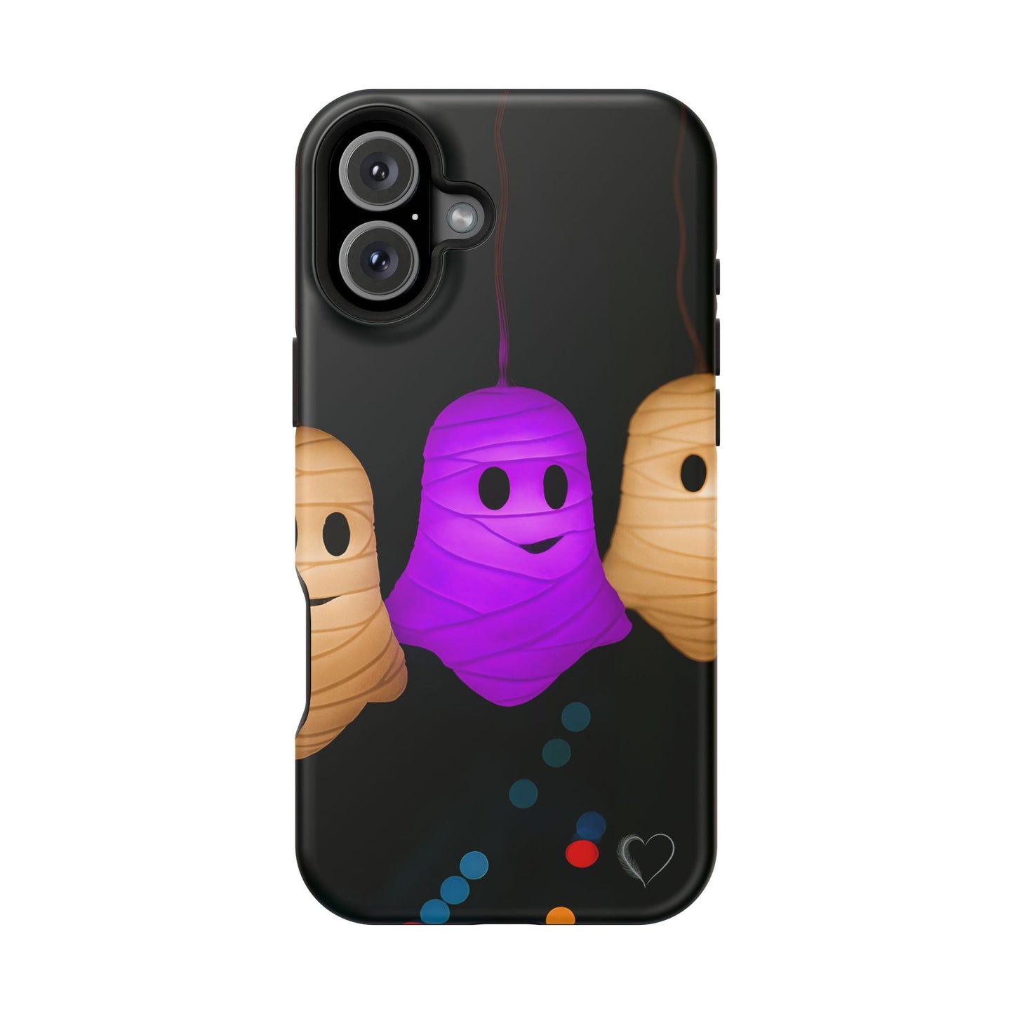 Mummy Lights & Midnight Frights MagSafe iPhone Case - Cute Halloween iPhone Protection