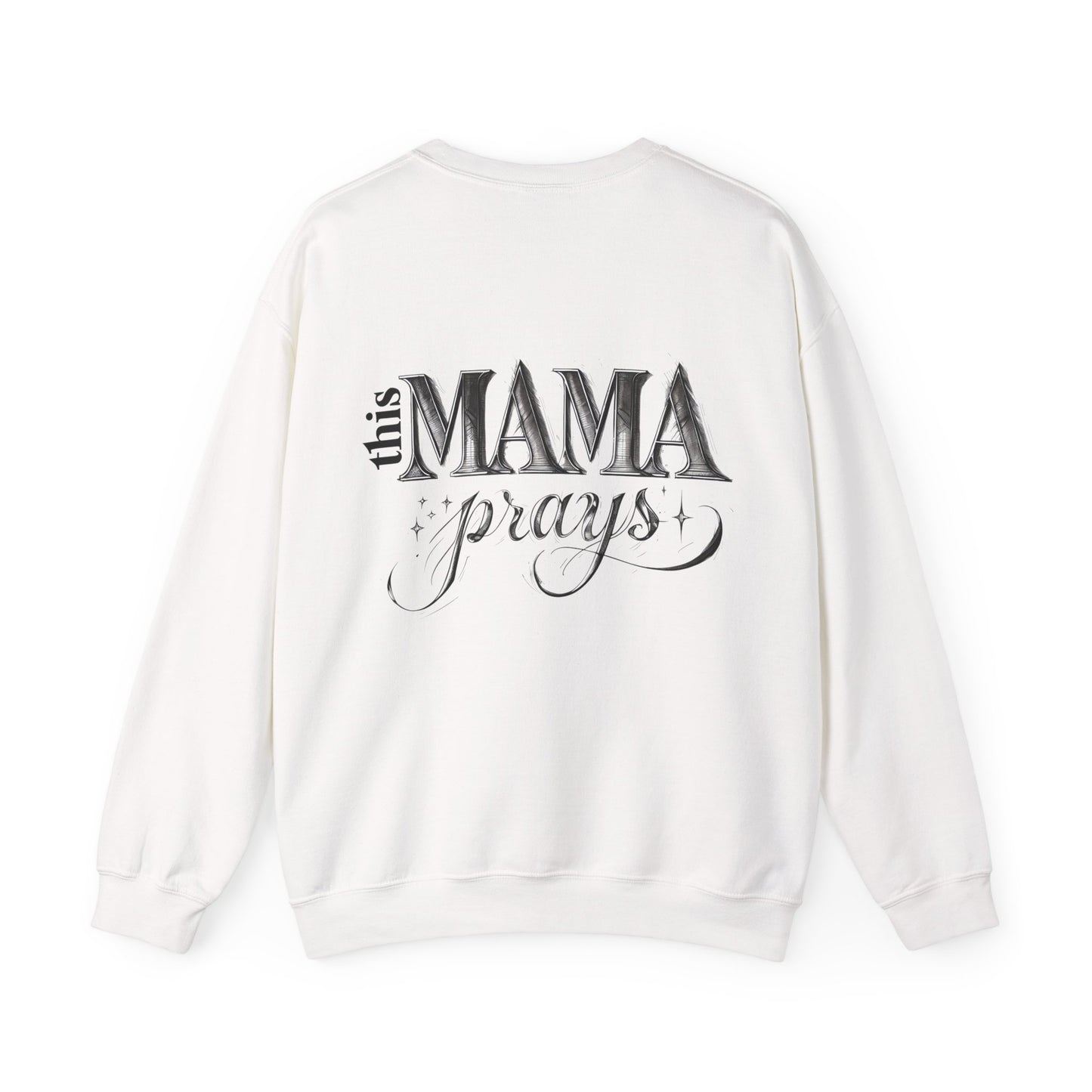 Faith Mama Crewneck Sweatshirt | Christian Mom Comfort Colors