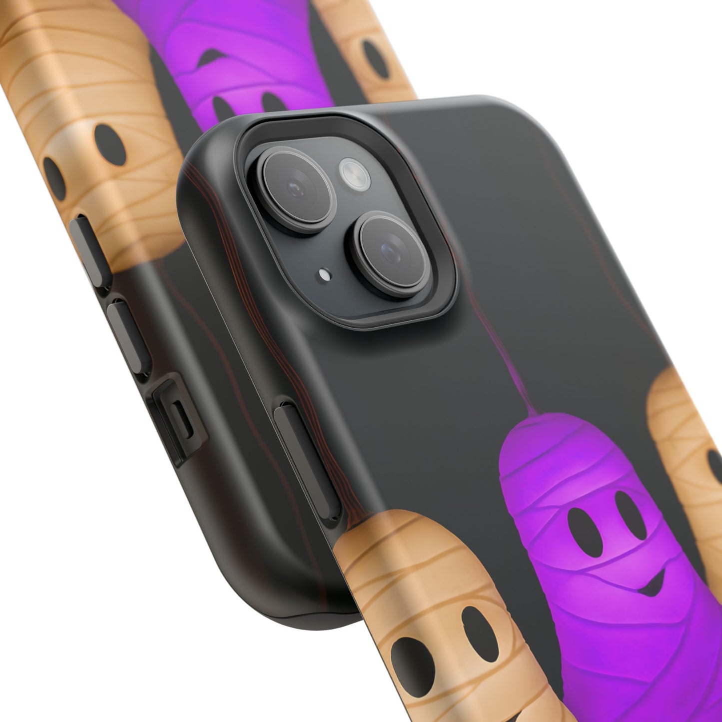 Mummy Lights & Midnight Frights MagSafe iPhone Case - Cute Halloween iPhone Protection