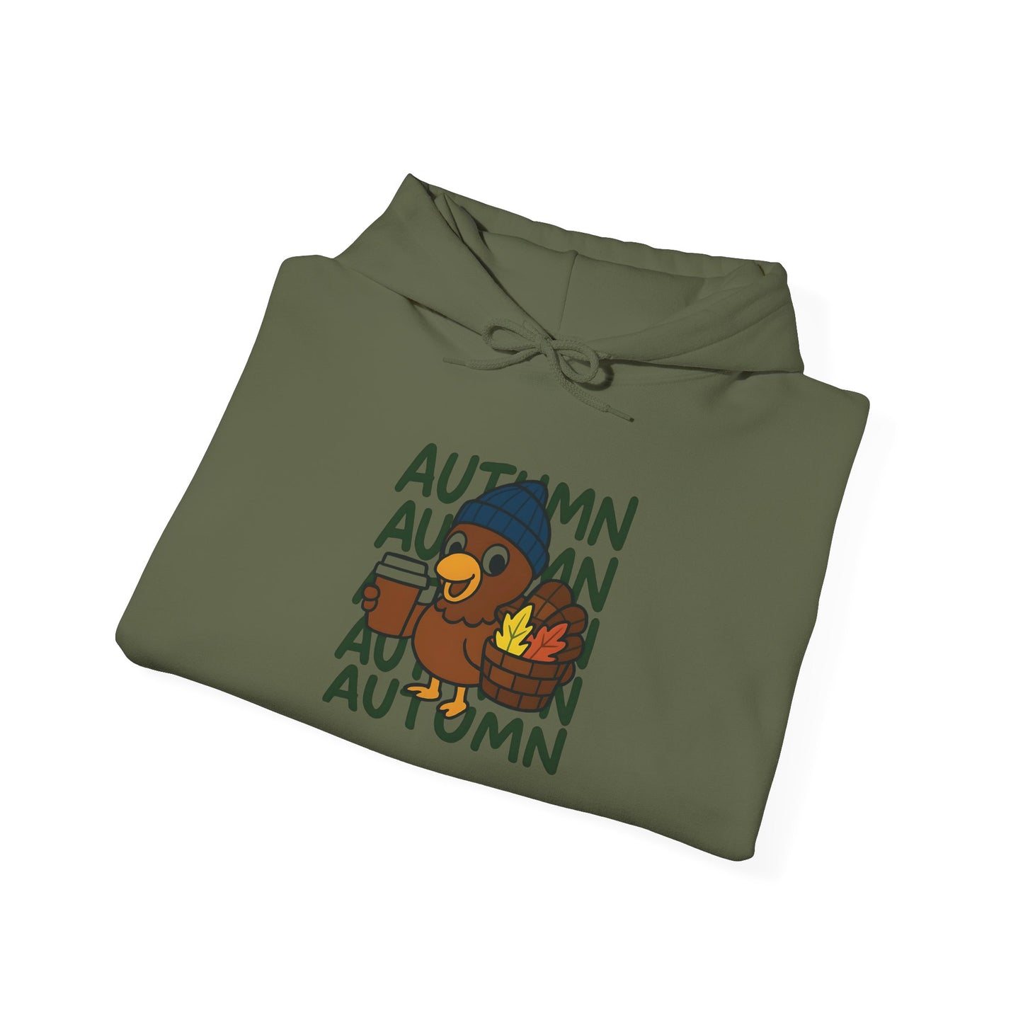 Thanks & Sips Hoodie | Thanksgiving Turkey Coffee Sweatshirt | Autumn Gratitude