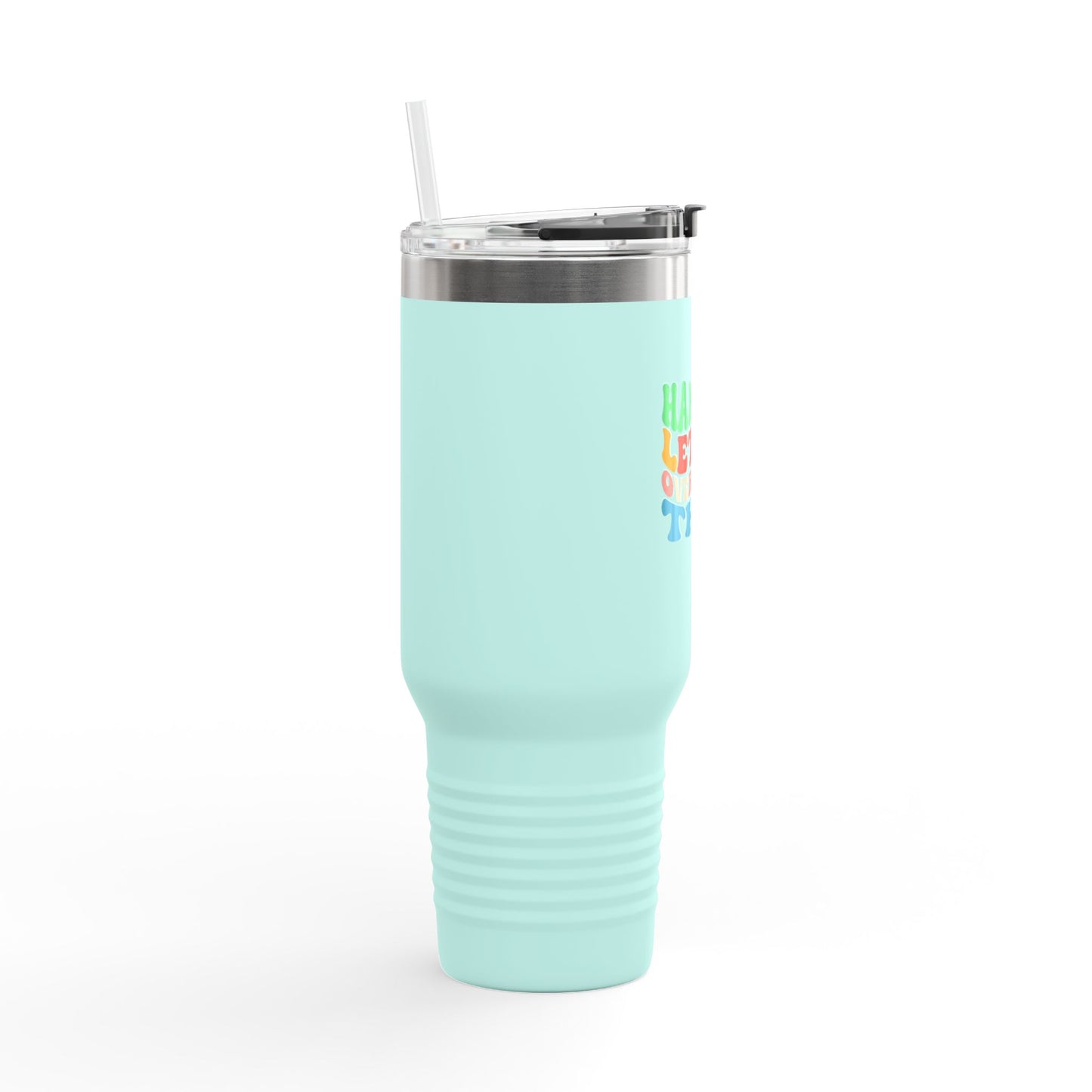 40oz Overthinking Tumbler with Handle | Insulated Travel Cup | Daily Essential