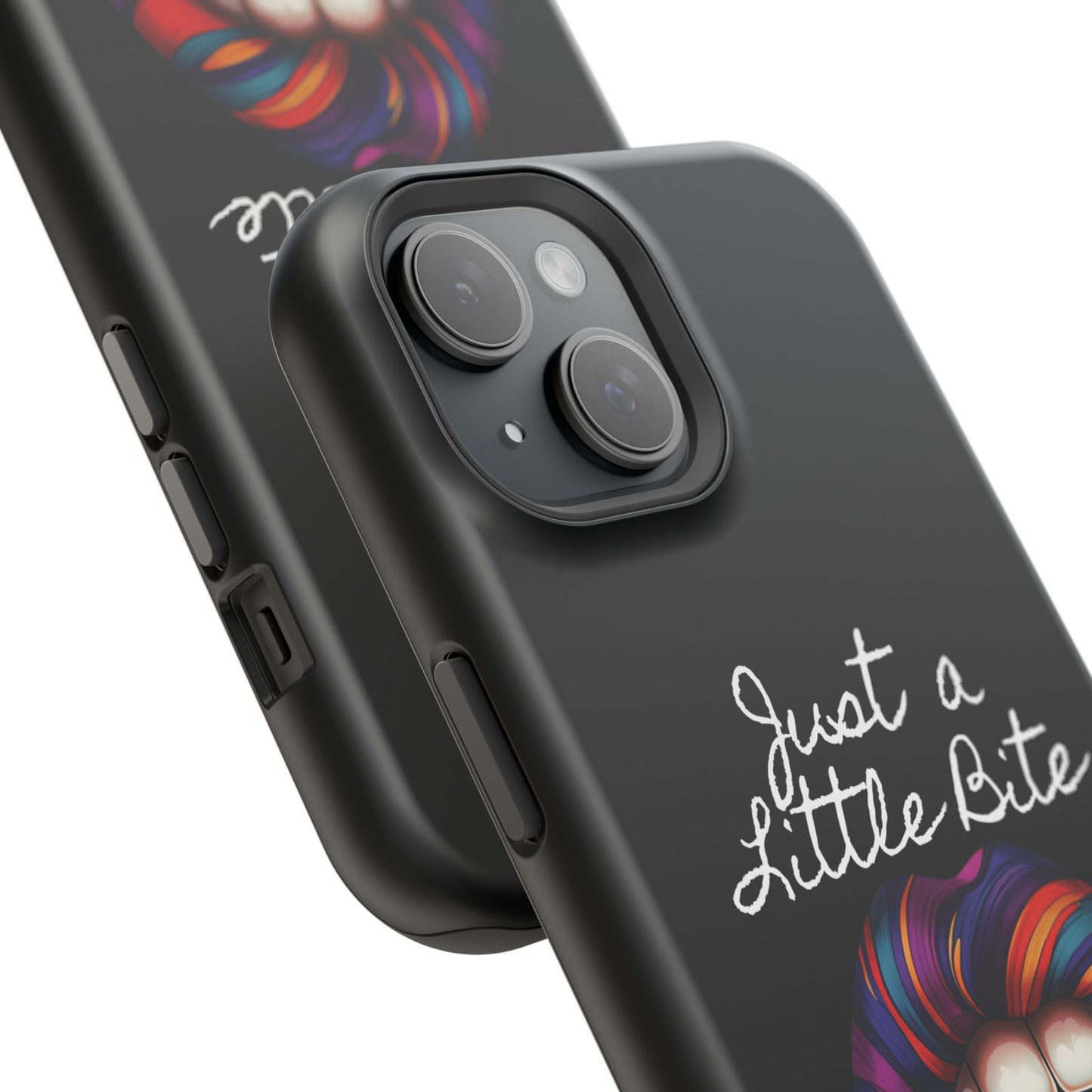 Just a Little Bite MagSafe iPhone Case - Edgy Halloween Vampire iPhone Protection
