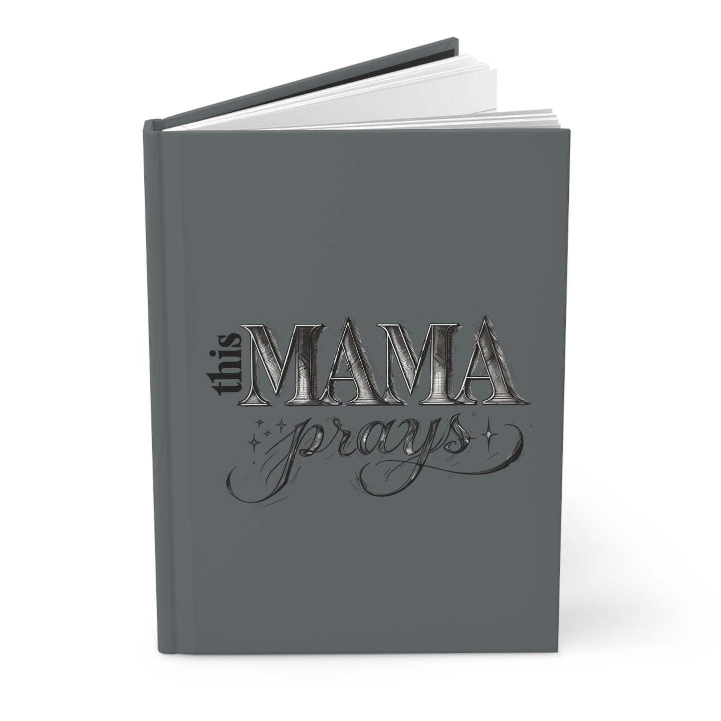 “This Mama Prays” Hardcover Journal – Faith-Based Gift for Moms