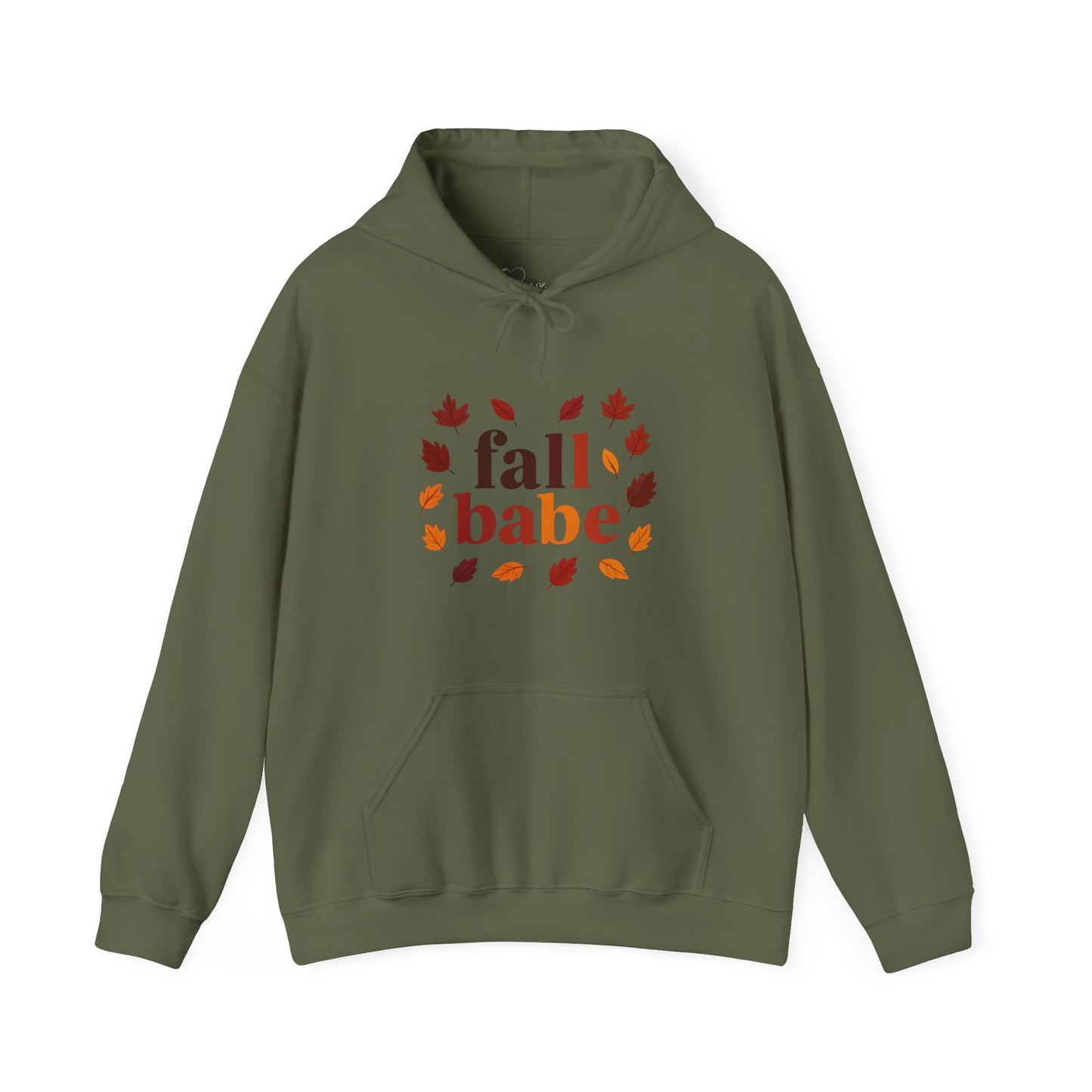 Fall Babe Hoodie | Autumn Leaf Circle Sweatshirt | Trendy Fall Fashion